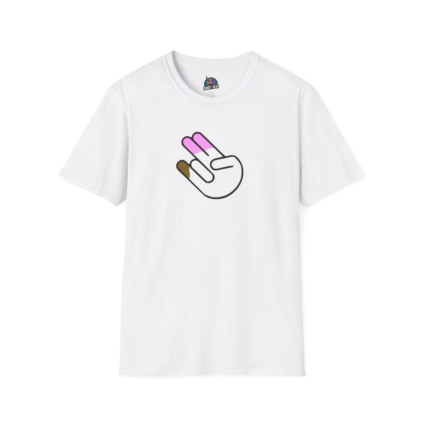 Two in the Pink, One in the Stink T-Shirt – A Classic Hand Gesture with a Bold Message