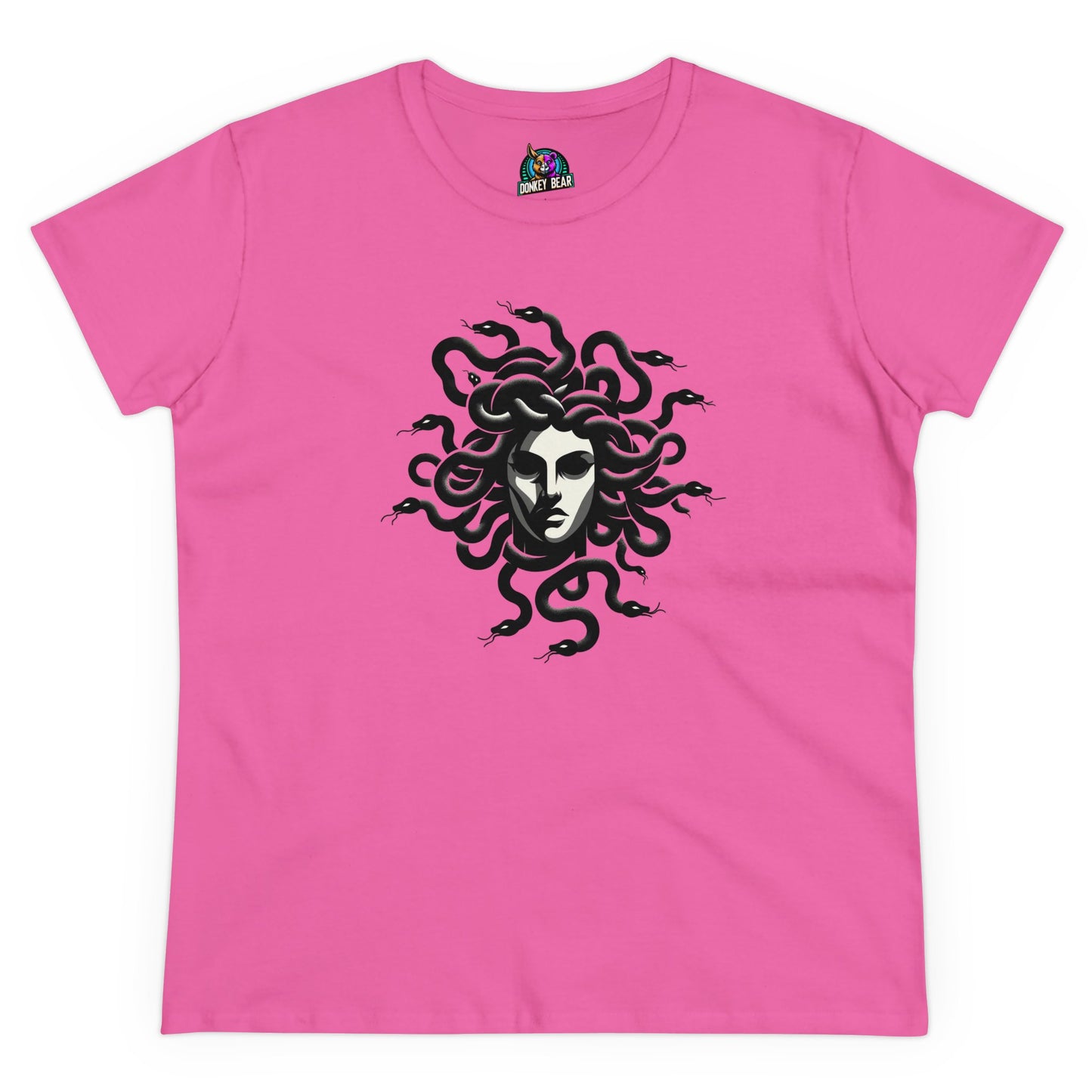 "Medusa’s Gaze" T-Shirt – A Look That Turns Heads (Literally!)