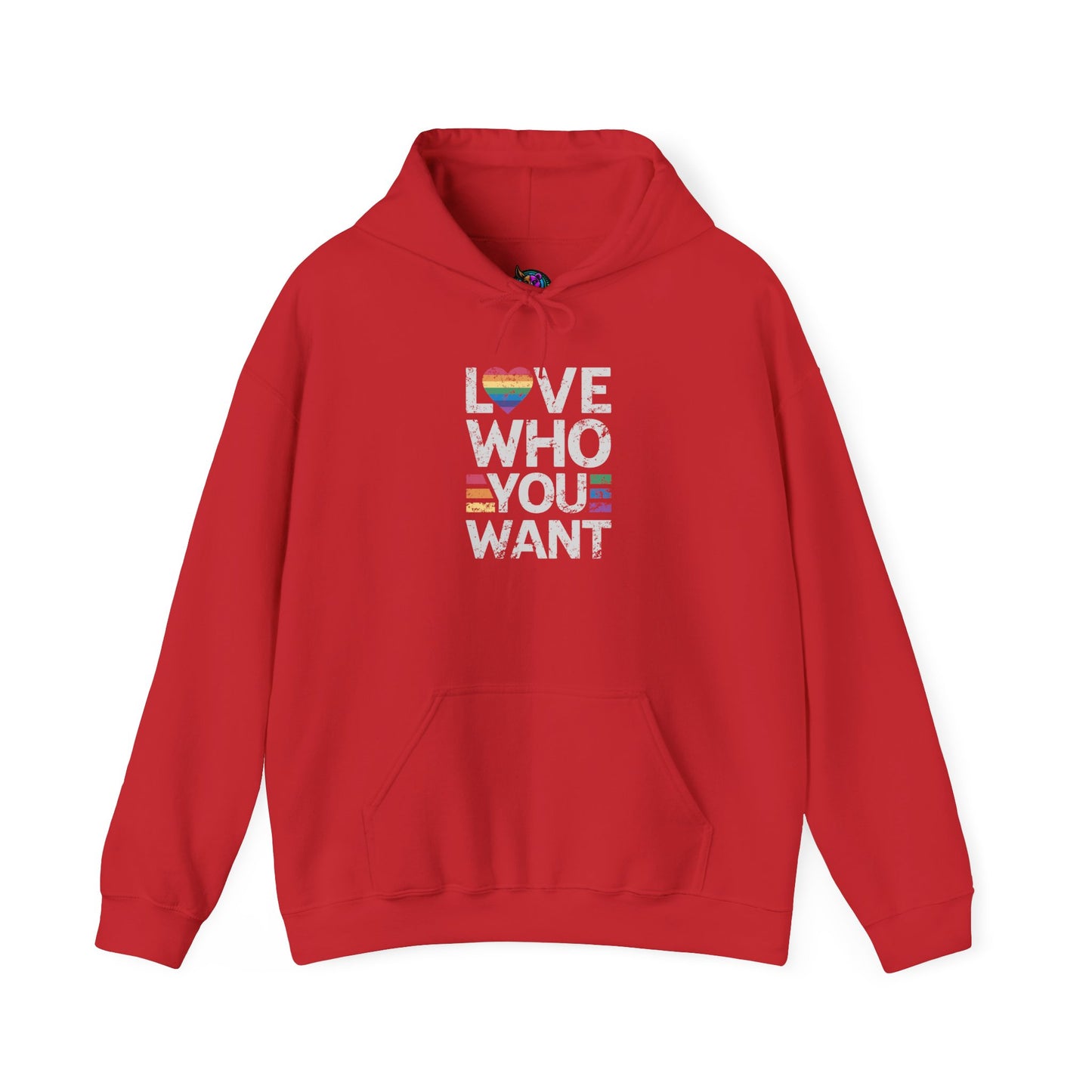 "Love Who You Want" Hoodie – Wear Your Pride, Own Your Love