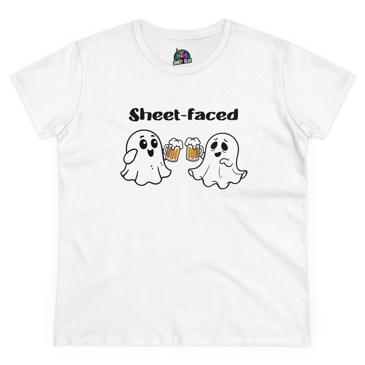 "Sheet-Faced" T-Shirt – Boo-ze Up and Party On!