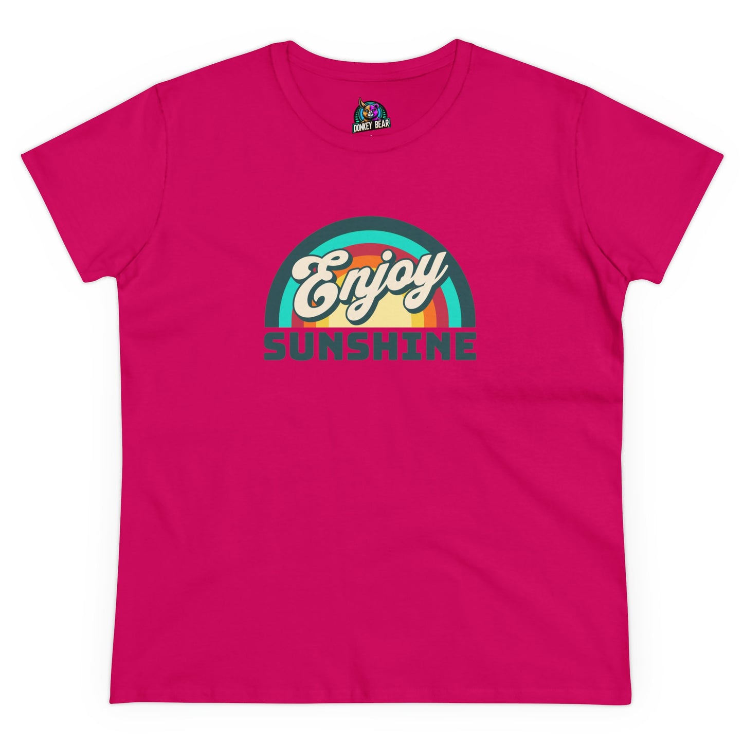 "Enjoy Sunshine" T-Shirt – Retro Vibes, Endless Sunshine