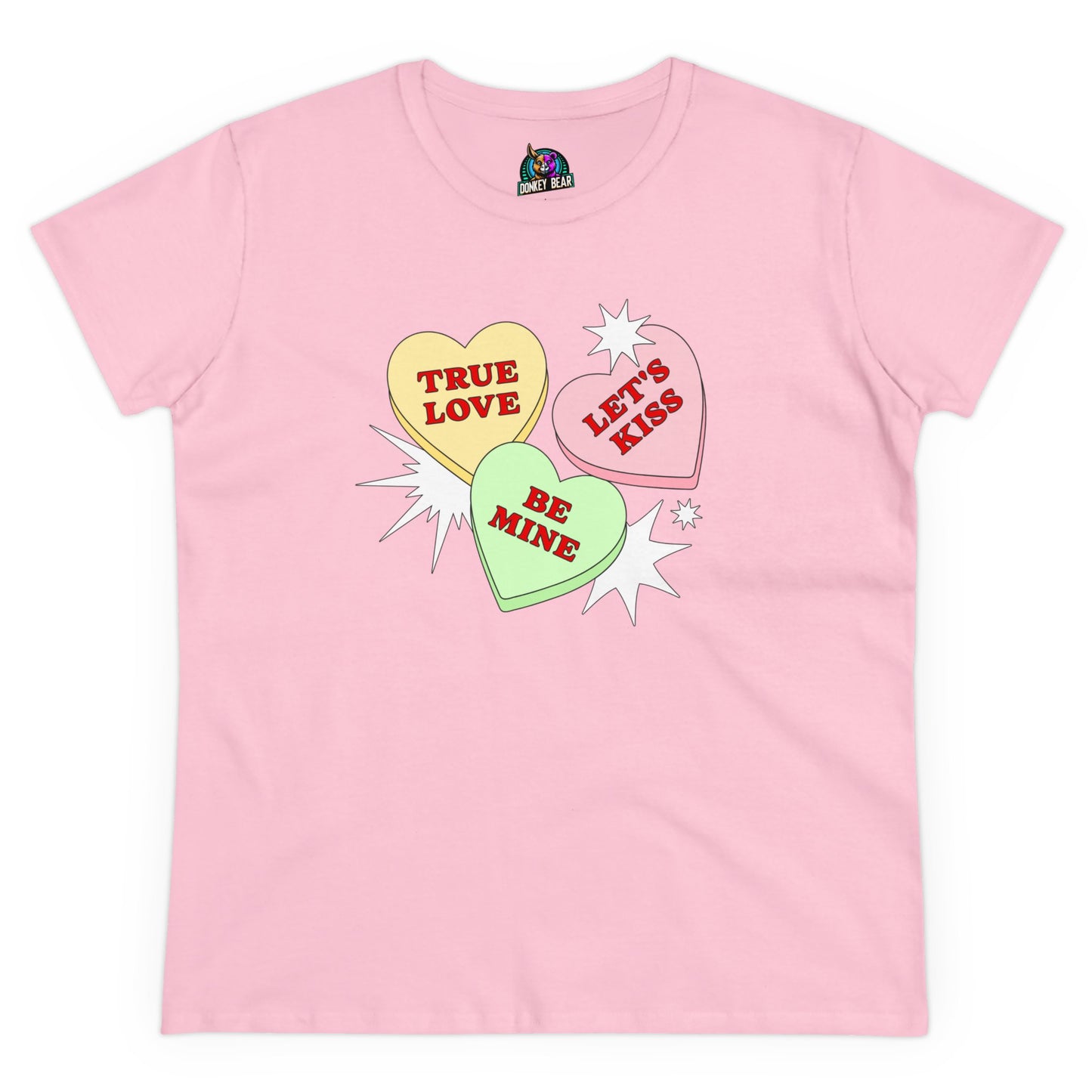 Candy Hearts Valentine’s Day T-Shirt – Sweet, Cute, and Full of Love!