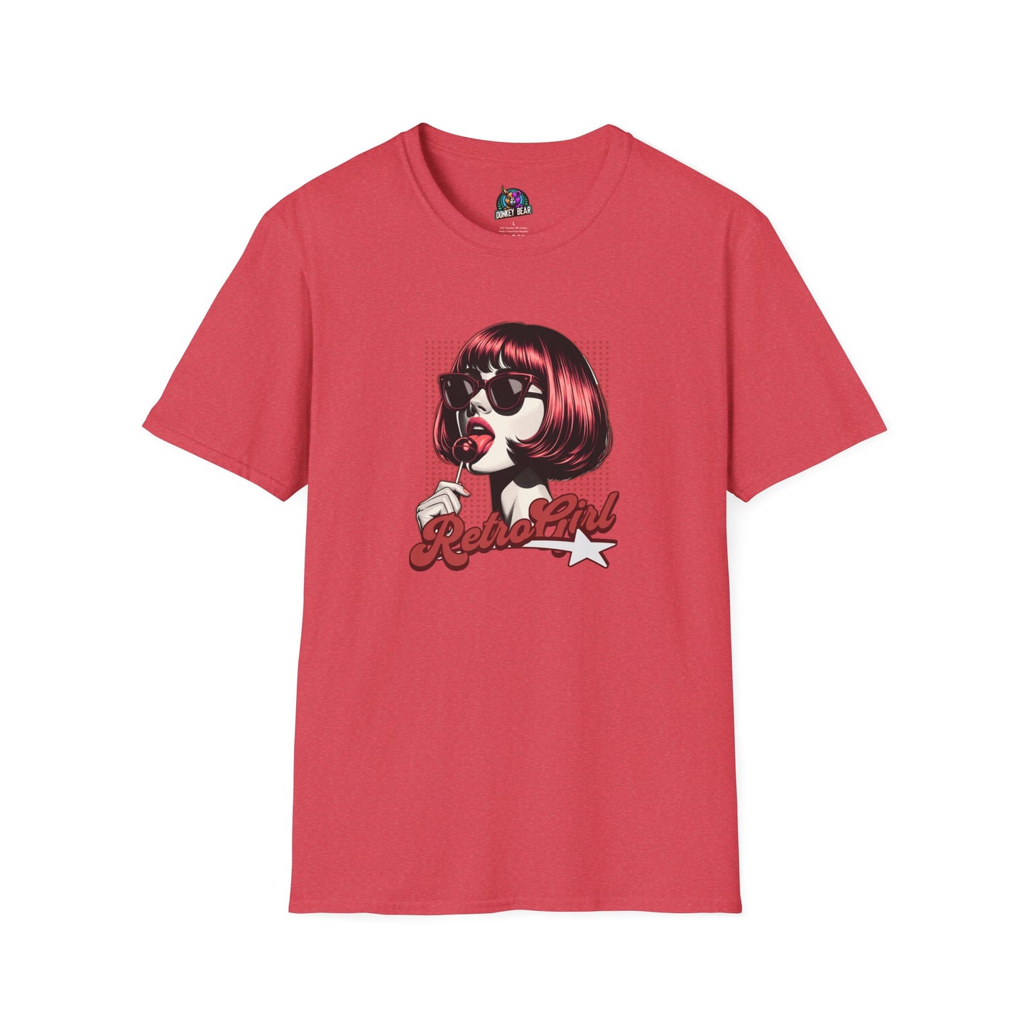 "Retro Girl" T-Shirt – Vintage Vibes, Modern Style