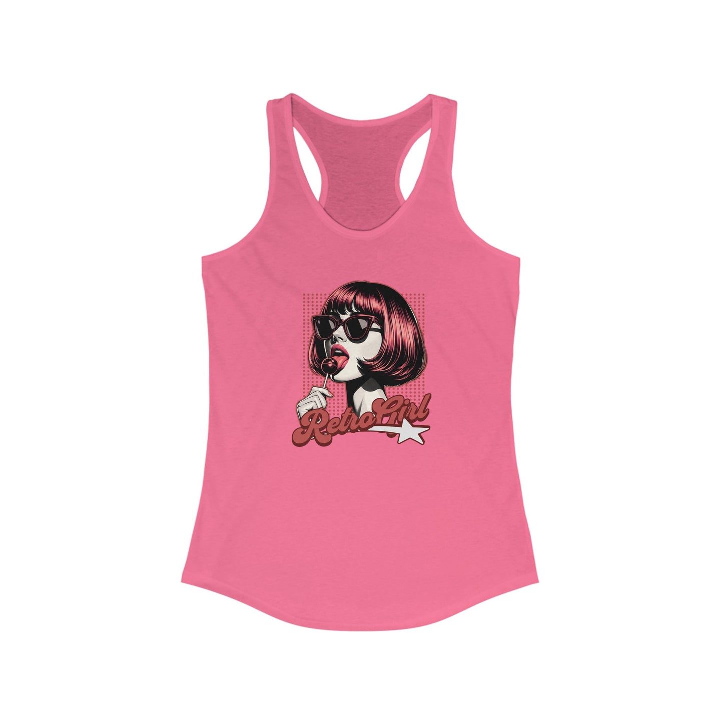 "Retro Girl" Tank Top – Vintage Vibes, Modern Style