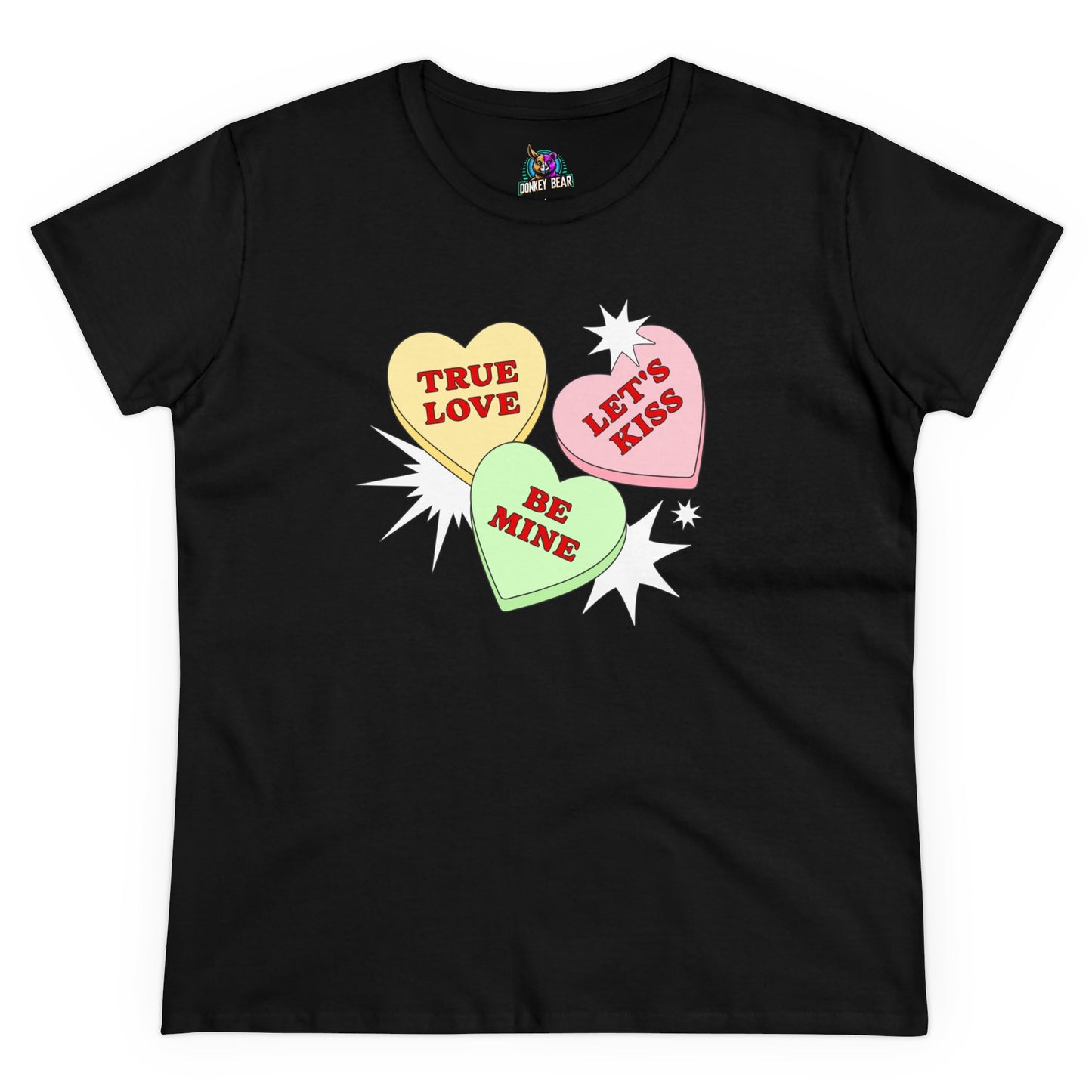 Candy Hearts Valentine’s Day T-Shirt – Sweet, Cute, and Full of Love!