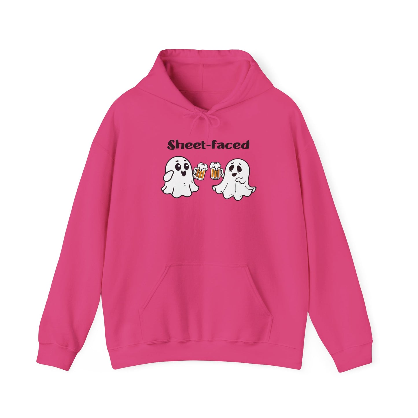 "Sheet-Faced" Hoodie – Boo-ze Up and Party On!