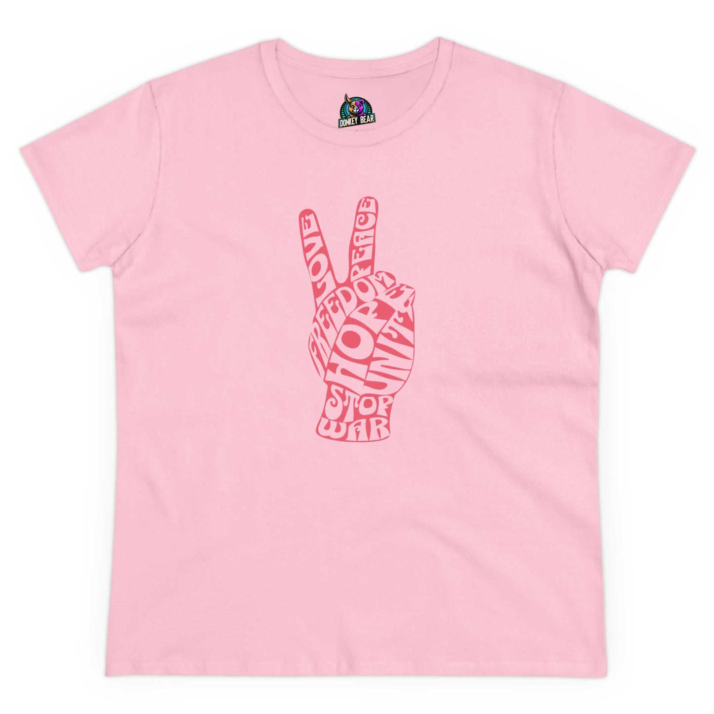 "Peace & Love" T-Shirt – Wear the Message, Spread the Vibes
