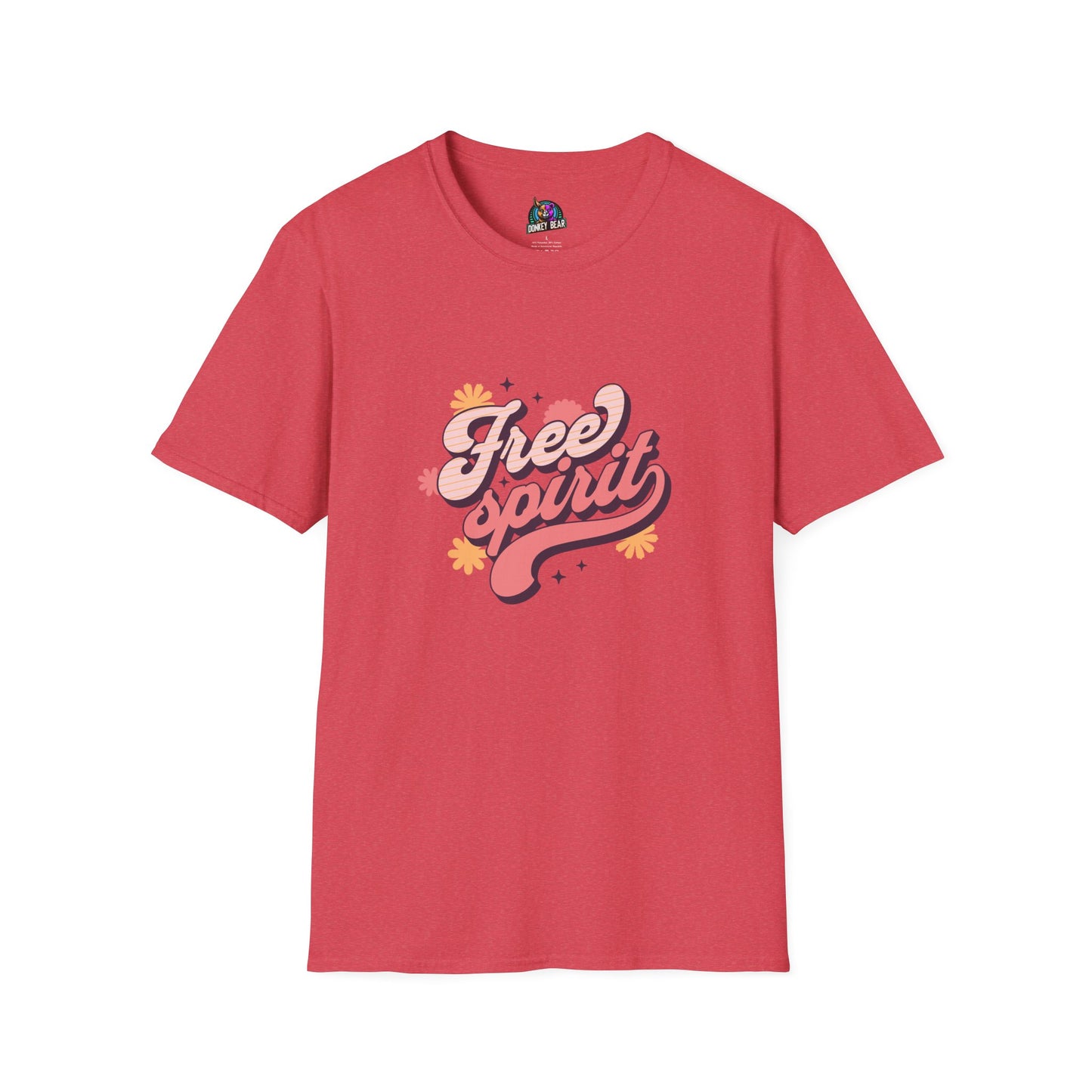 "Free Spirit" T-Shirt – Retro Vibes, Limitless Energy