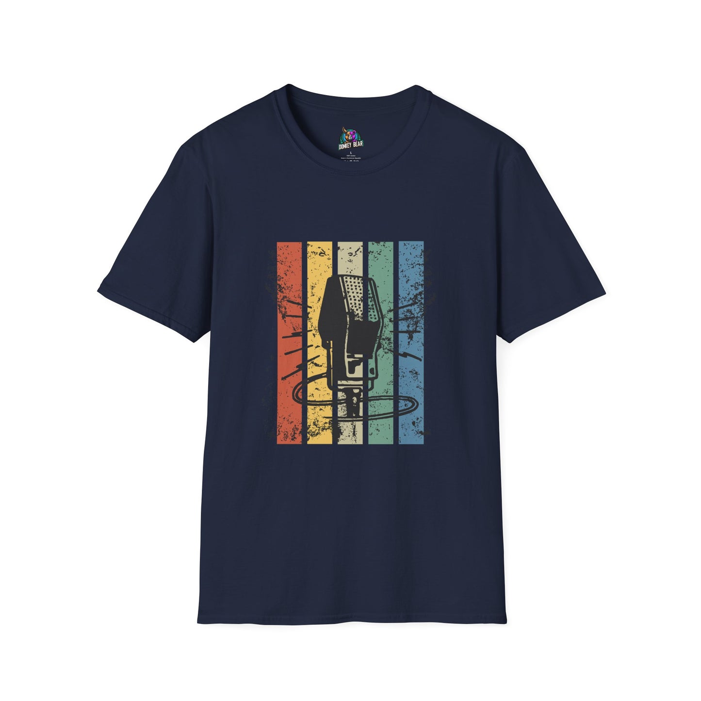 "Retro Mic" T-Shirt – Vintage Vibes, Timeless Sound