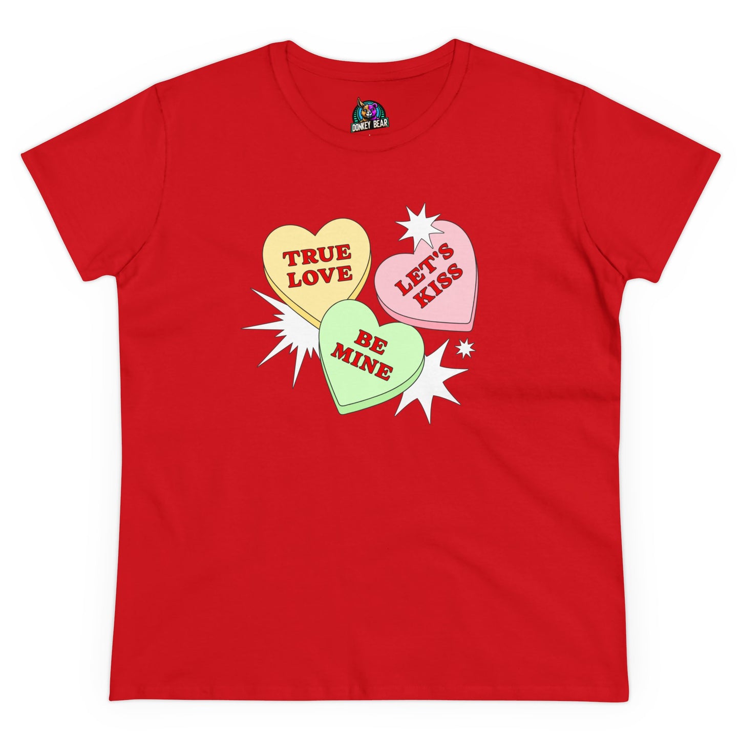 Candy Hearts Valentine’s Day T-Shirt – Sweet, Cute, and Full of Love!