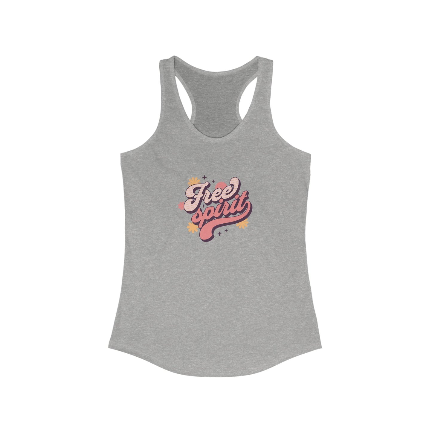 "Free Spirit" Tank Top – Retro Vibes, Limitless Energy
