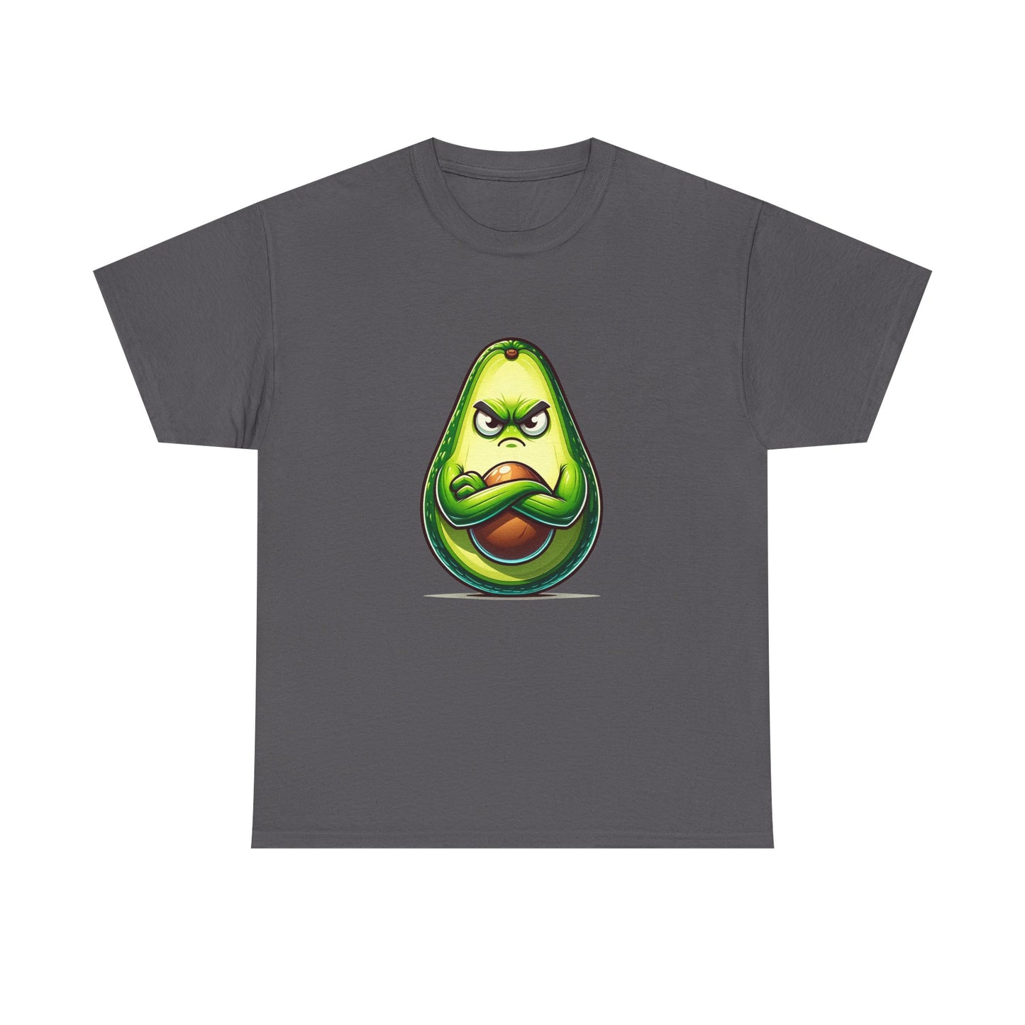 Angry Avocado T-Shirt – Guac ‘N’ Roll with Attitude!