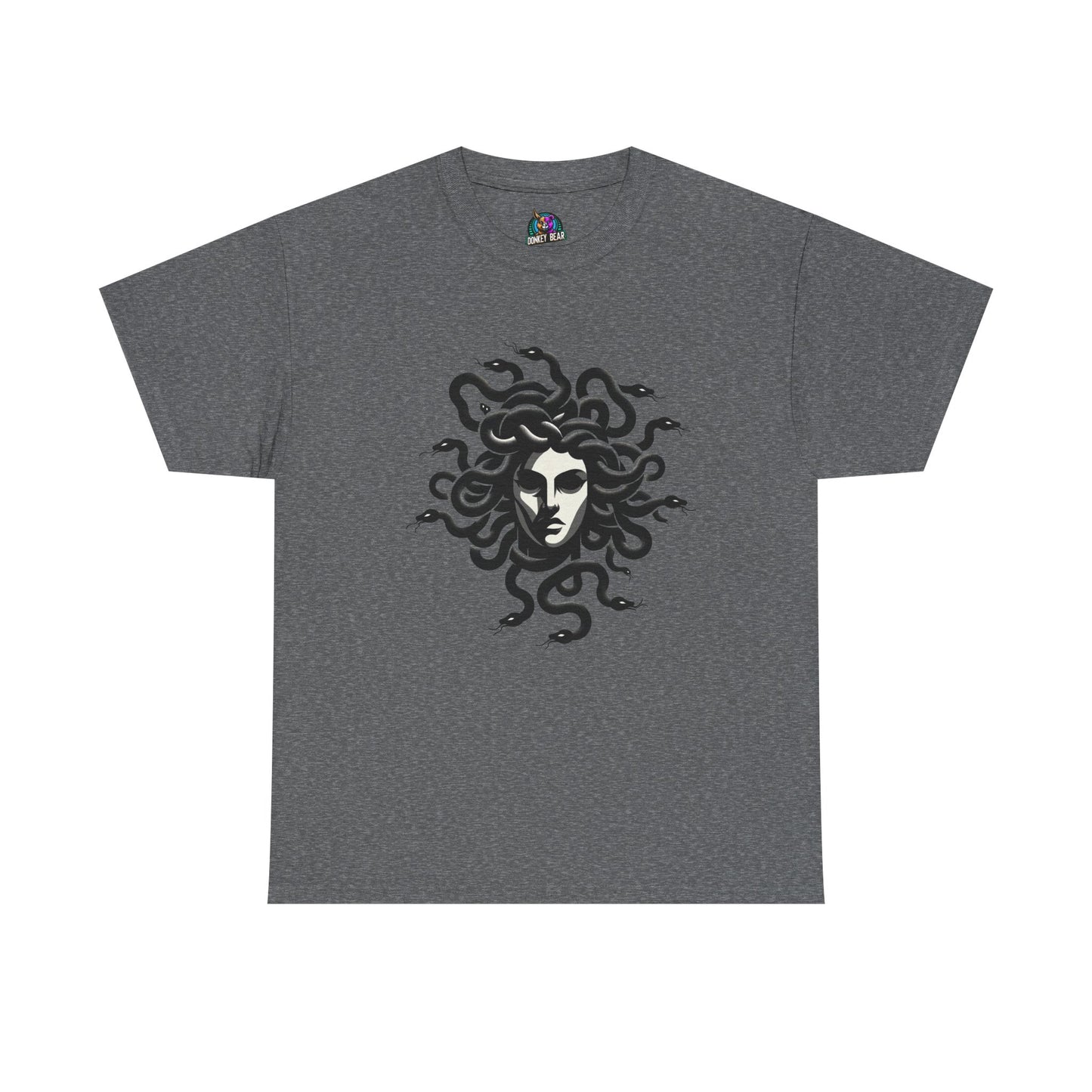 "Medusa’s Gaze" T-Shirt – A Look That Turns Heads (Literally!)