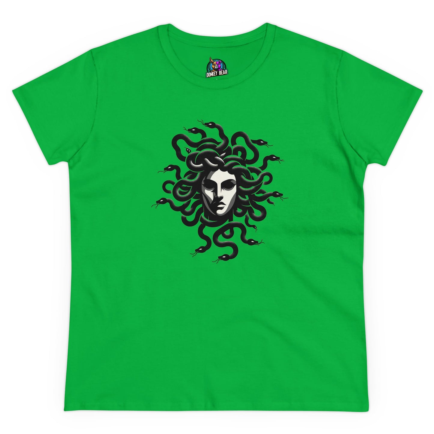 "Medusa’s Gaze" T-Shirt – A Look That Turns Heads (Literally!)