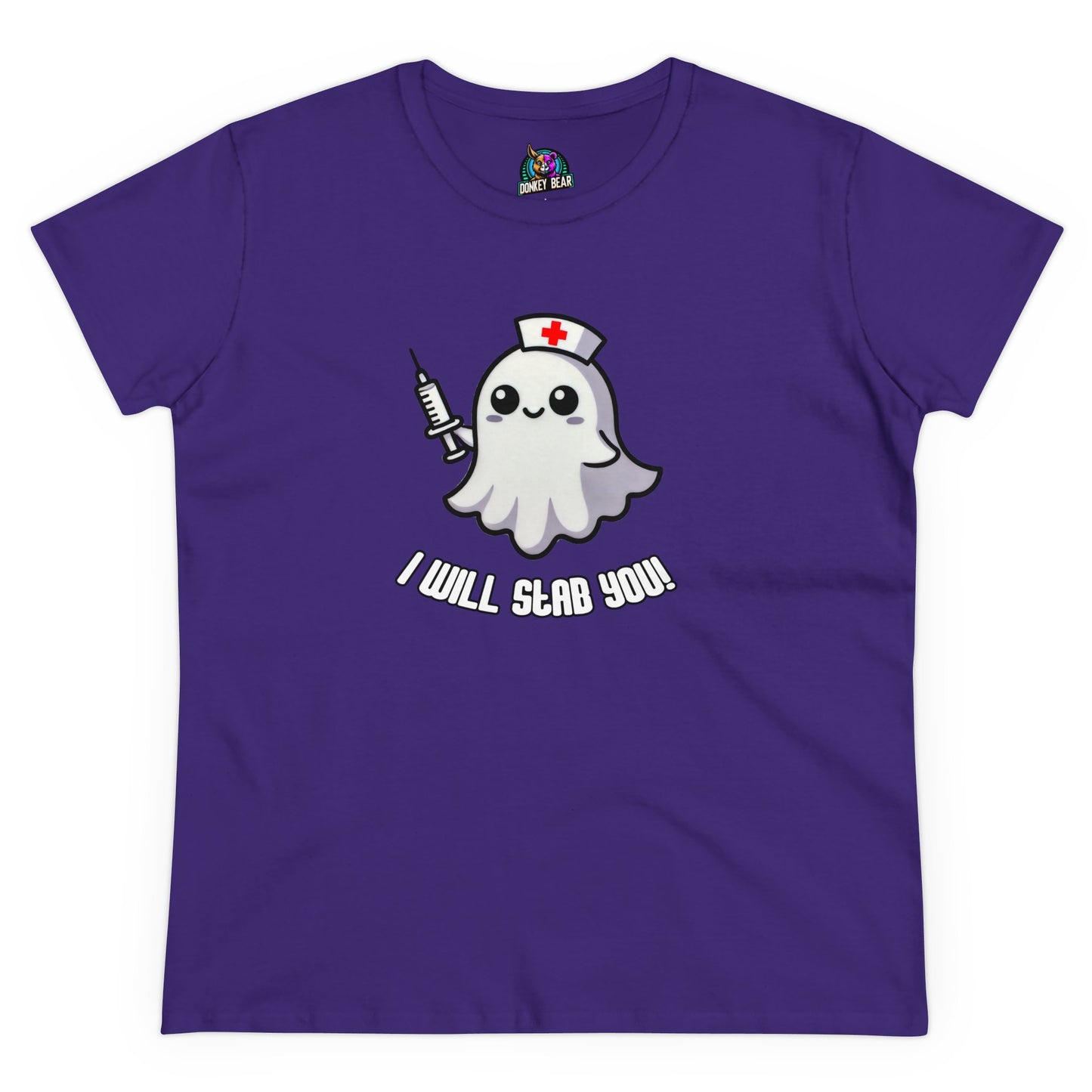 "I Will Stab You" T-Shirt – The Spookiest Nurse in the Afterlife