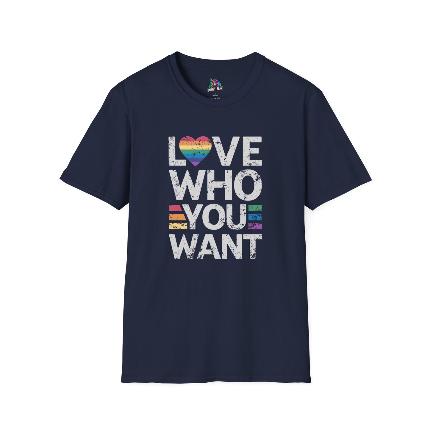 "Love Who You Want" T-Shirt – Wear Your Heart Proudly
