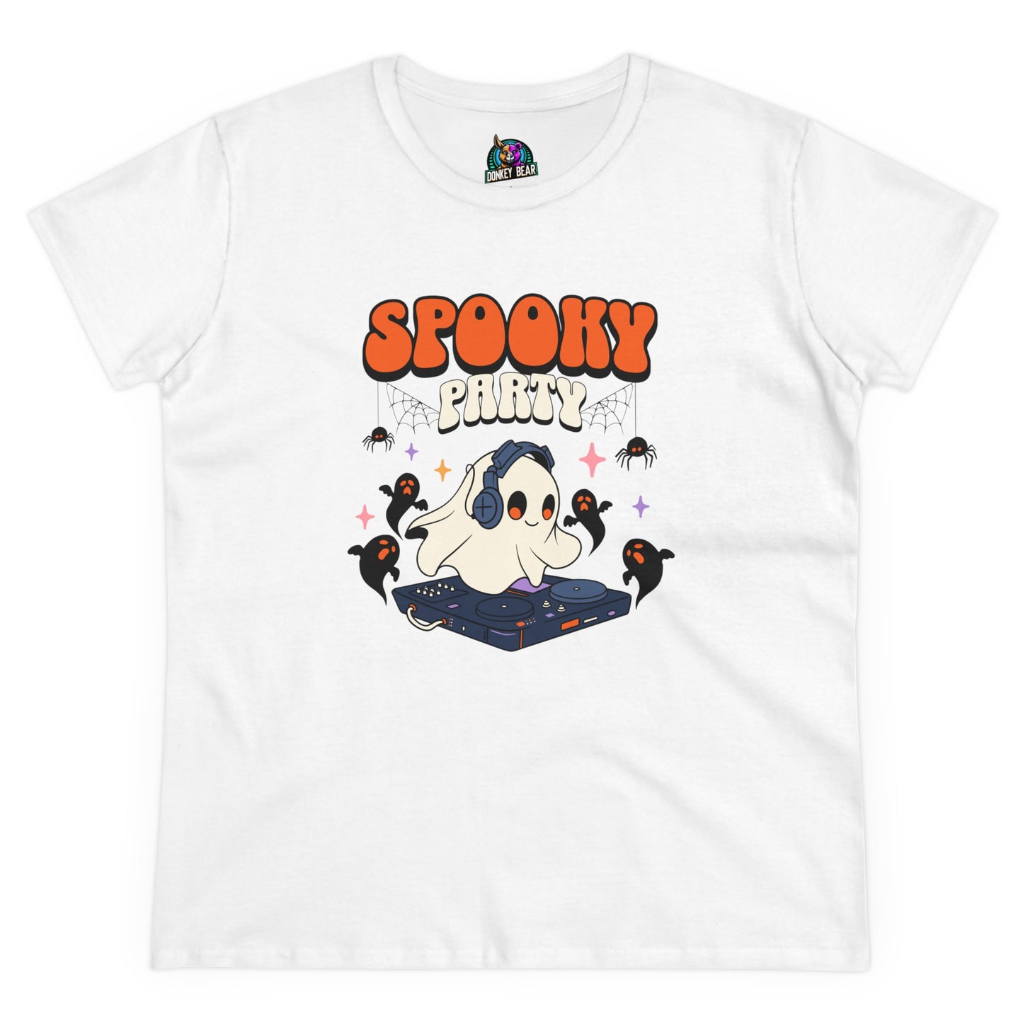 "Spooky Party" T-Shirt – Drop the Beats, Raise the Spirits!