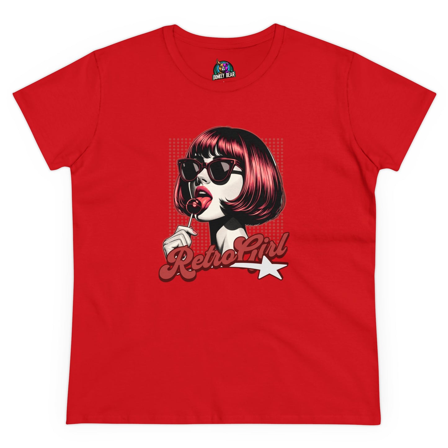"Retro Girl" T-Shirt – Vintage Vibes, Modern Style