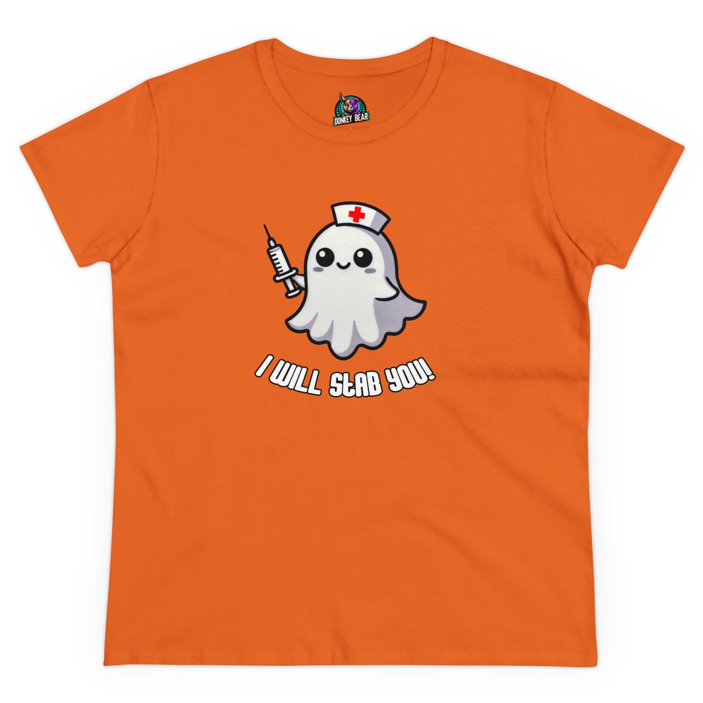 "I Will Stab You" T-Shirt – The Spookiest Nurse in the Afterlife