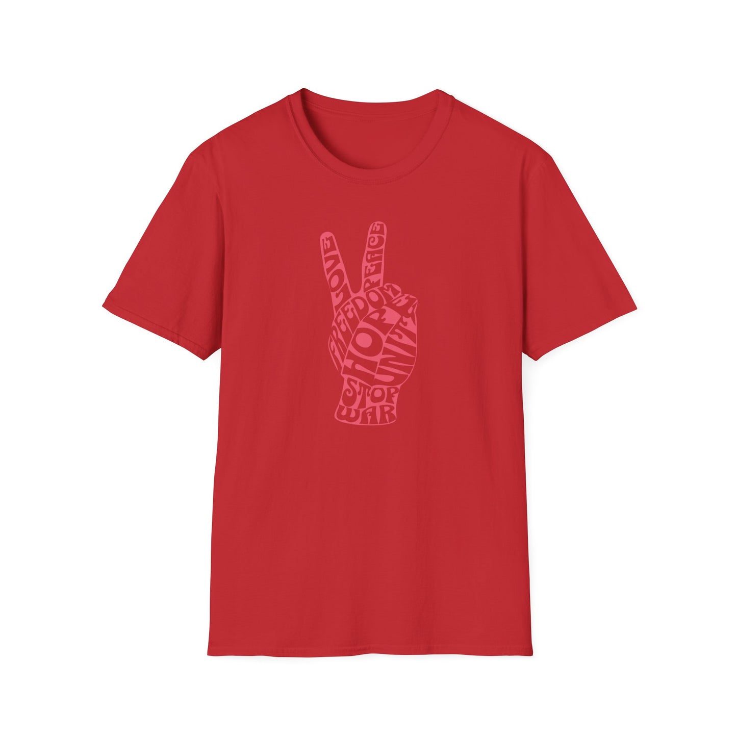 "Peace & Love" T-Shirt – Wear the Message, Spread the Vibes