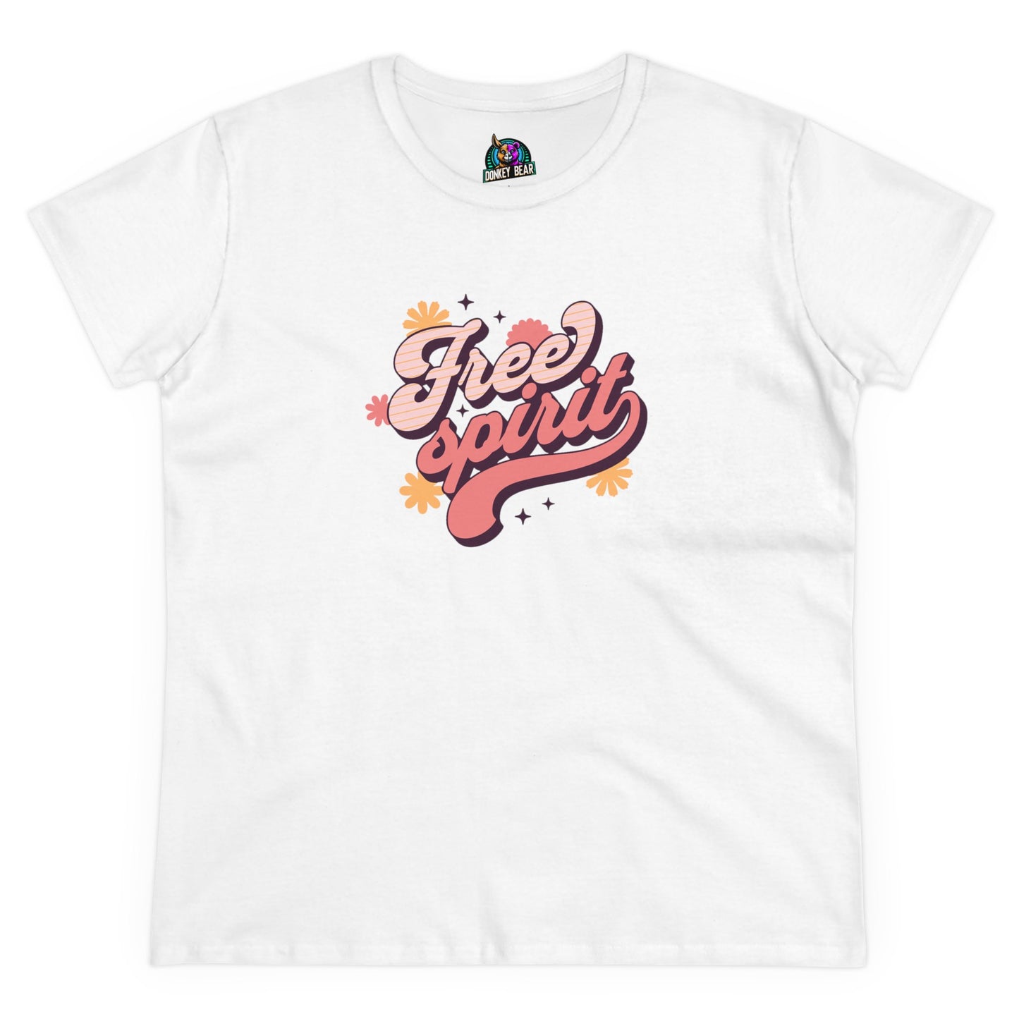 "Free Spirit" T-Shirt – Retro Vibes, Limitless Energy