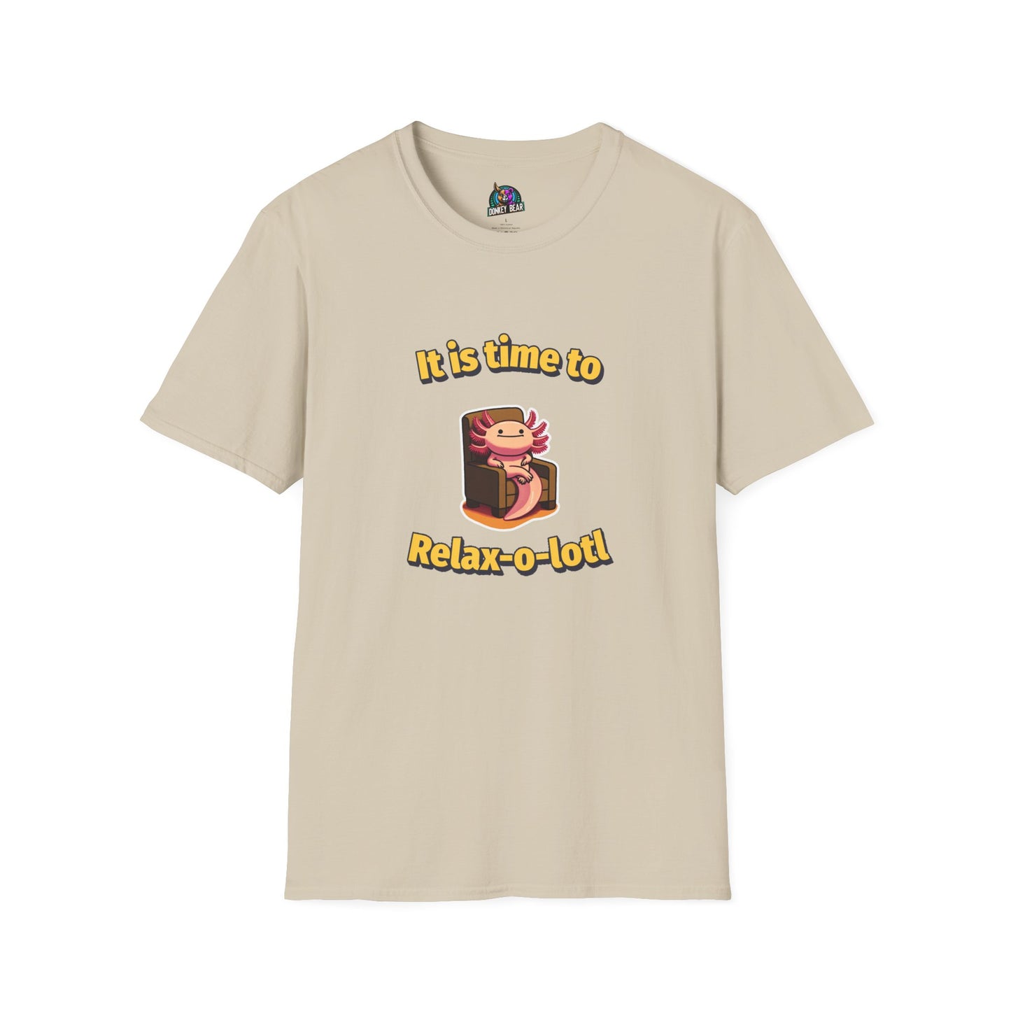 "Relax-o-Lotl" T-Shirt – The Chillest Amphibian Around