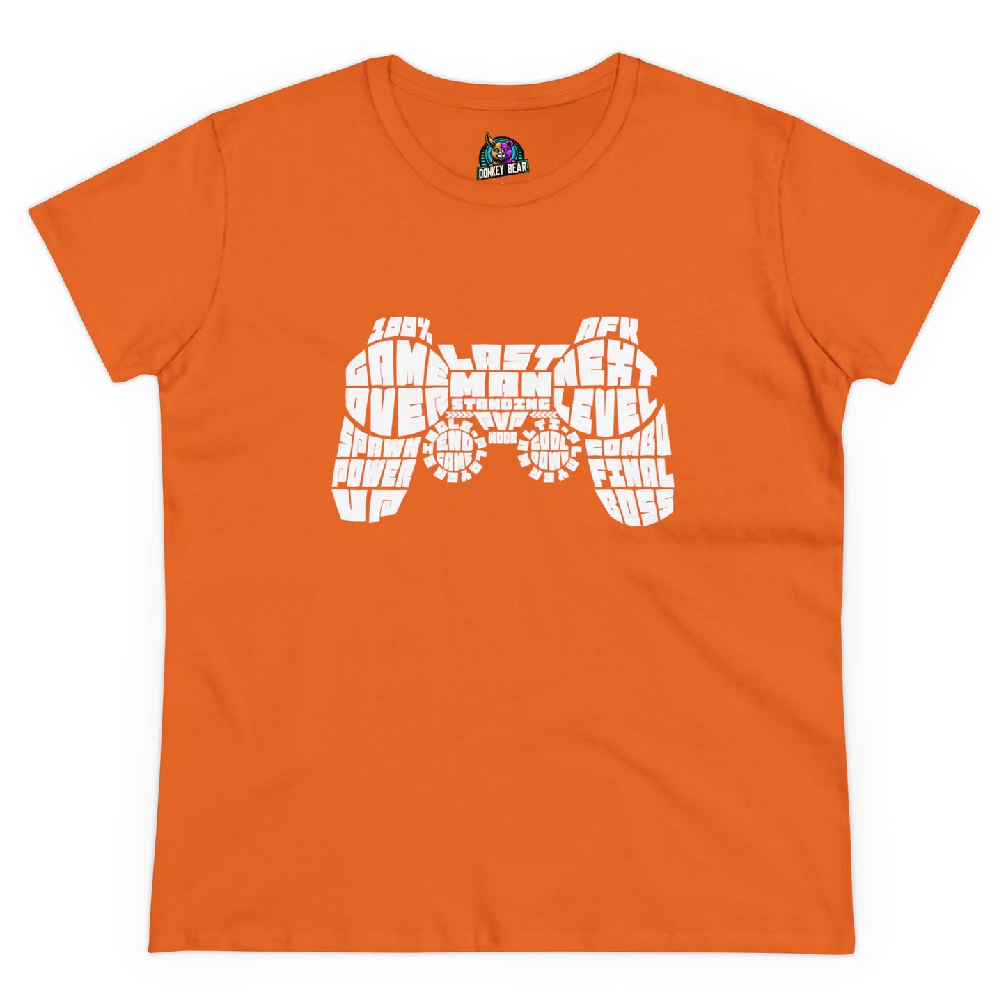 Word Art Gamer Controller T-Shirt – Where Words Meet Play
