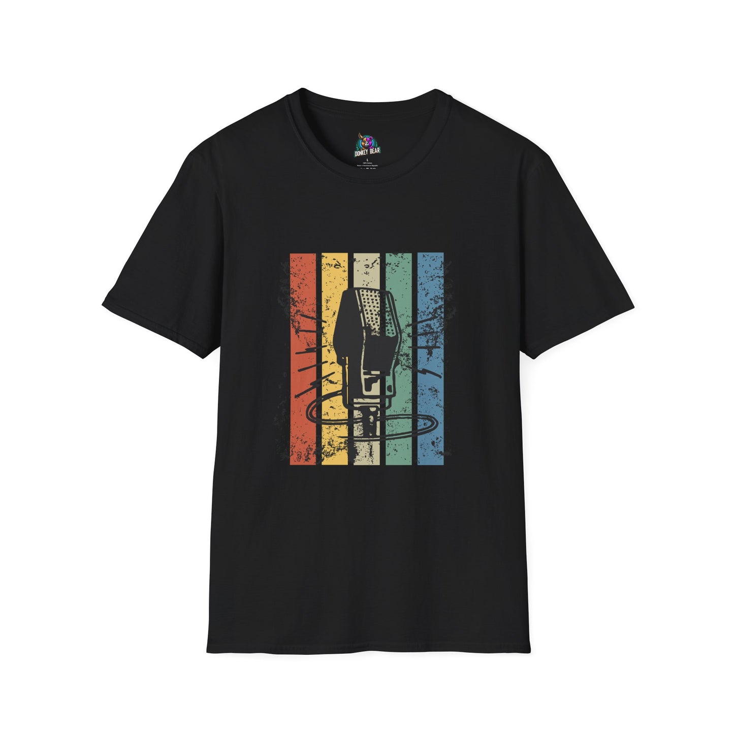 "Retro Mic" T-Shirt – Vintage Vibes, Timeless Sound