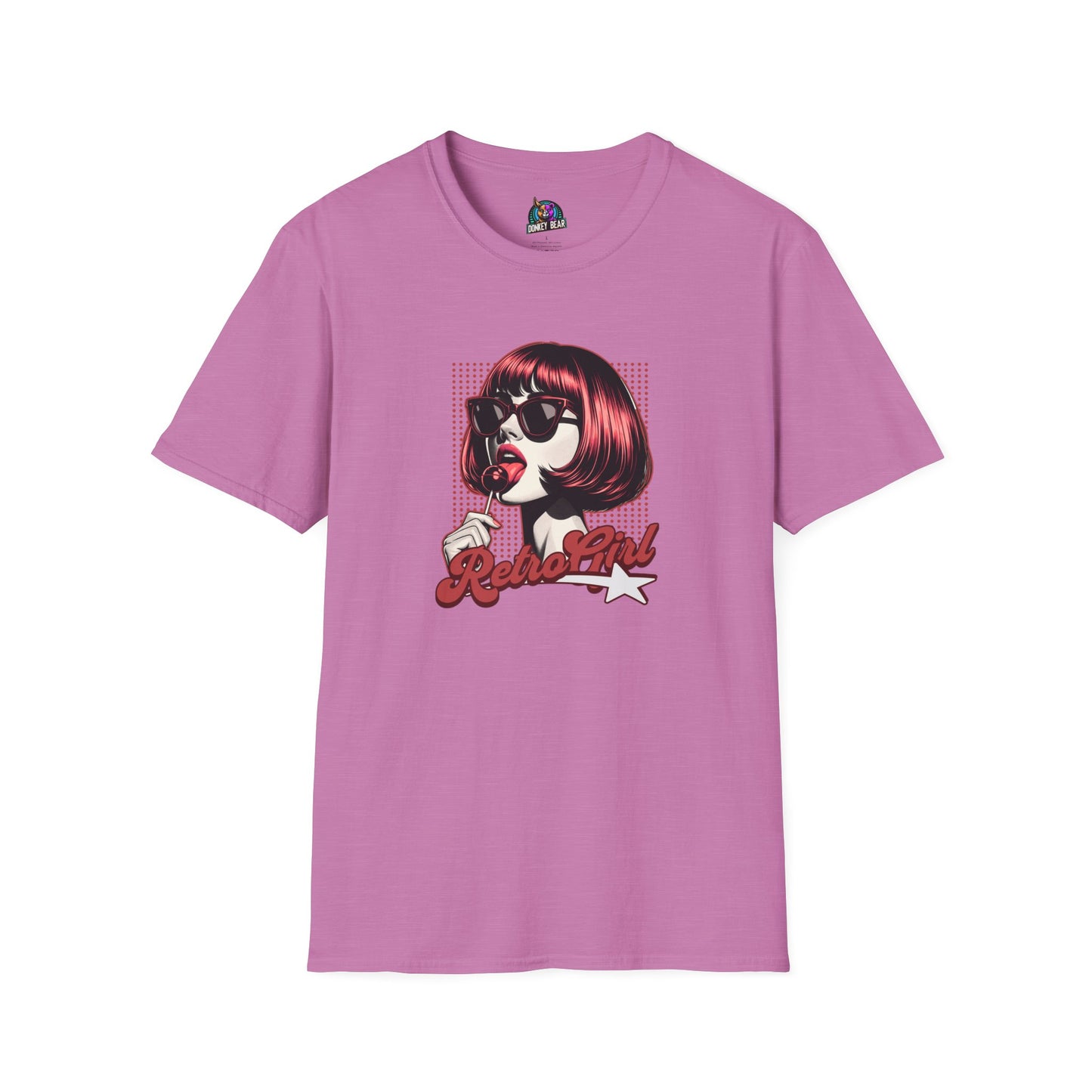 "Retro Girl" T-Shirt – Vintage Vibes, Modern Style