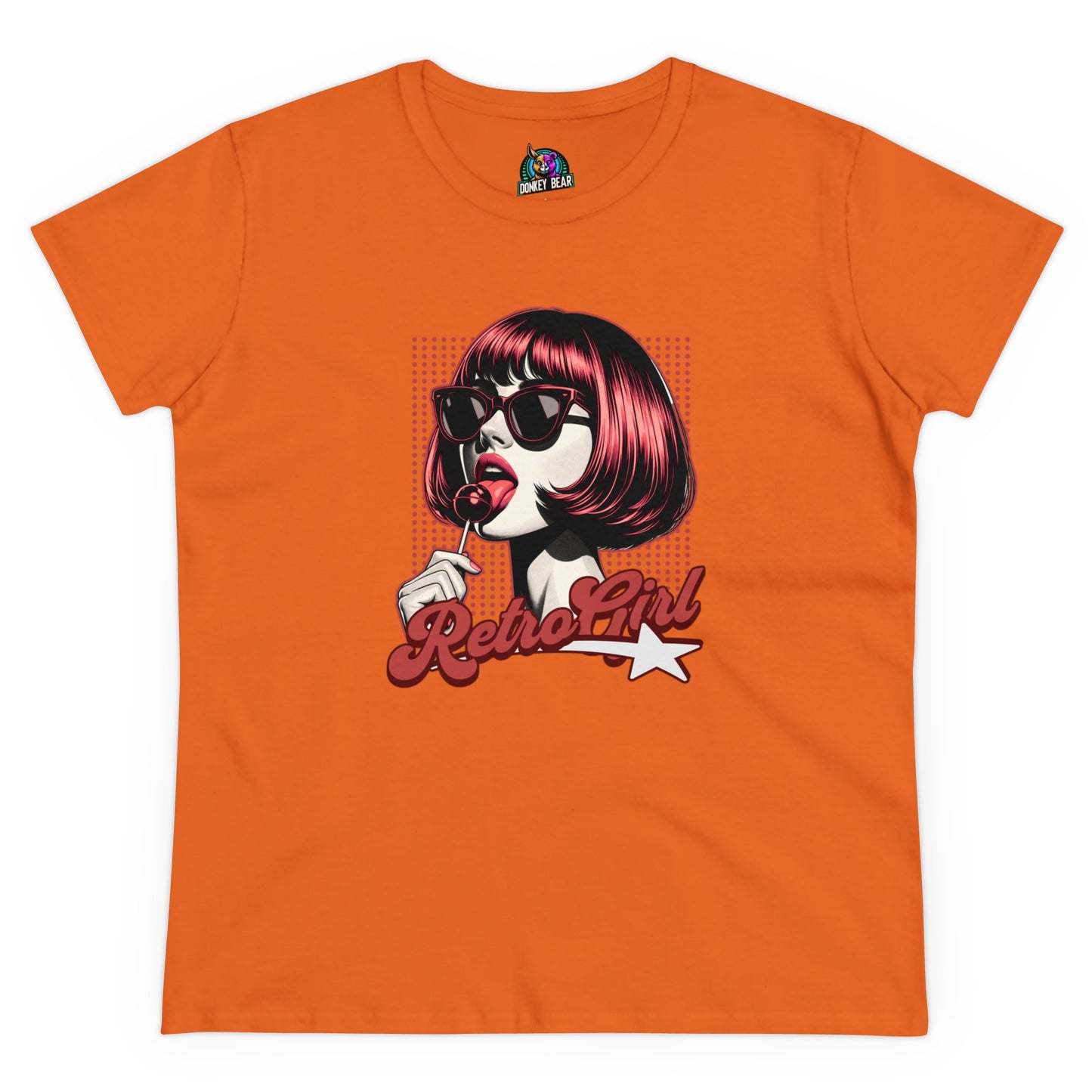 "Retro Girl" T-Shirt – Vintage Vibes, Modern Style