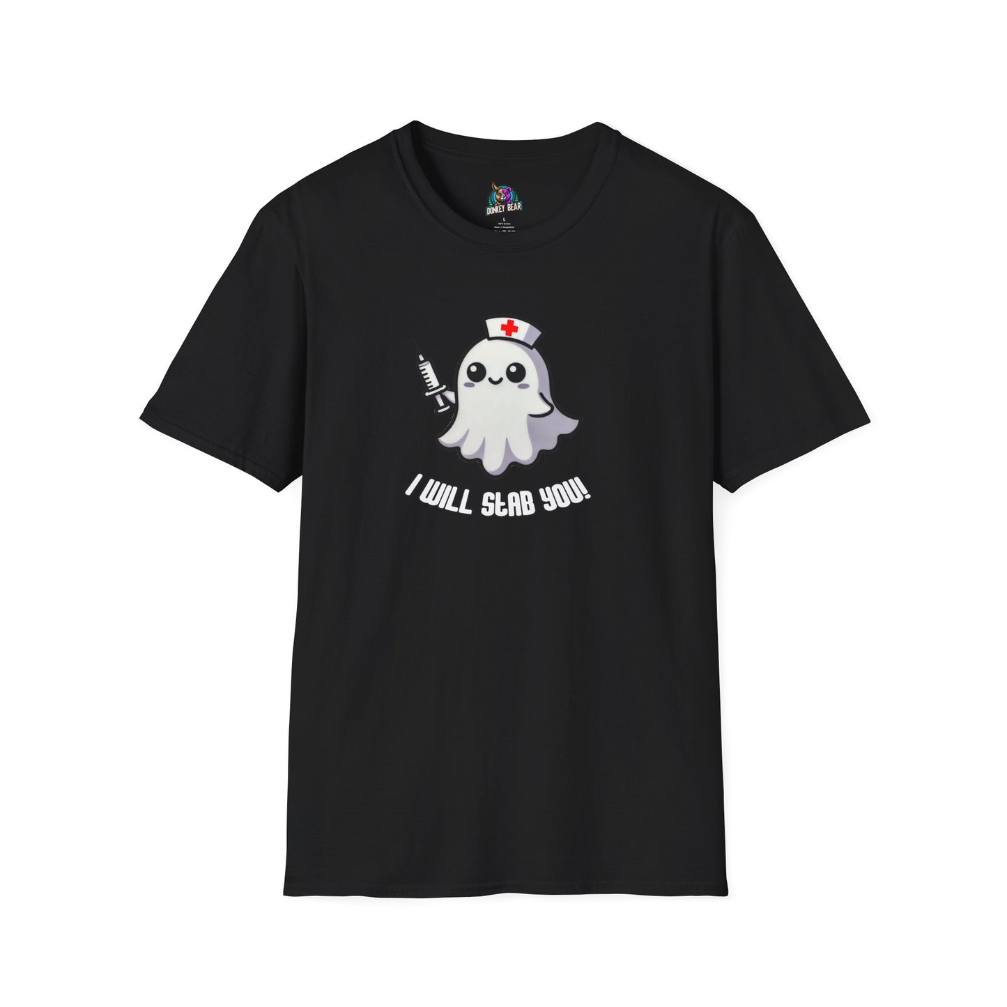 "I Will Stab You" T-Shirt – The Spookiest Nurse in the Afterlife