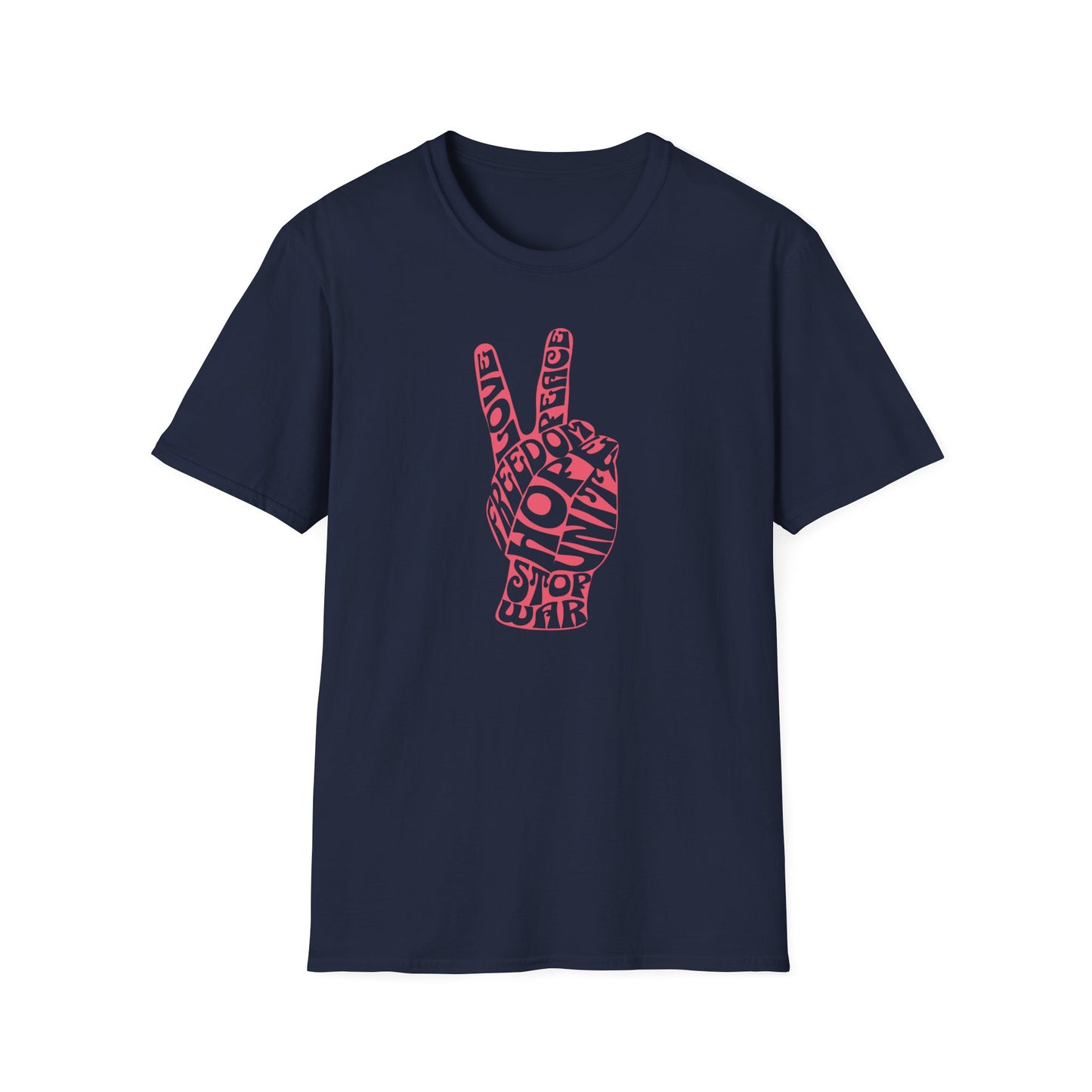 "Peace & Love" T-Shirt – Wear the Message, Spread the Vibes