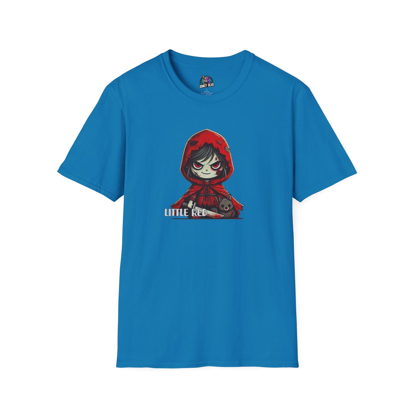 Creepy Red Riding Hood T-Shirt – A Dark Twist on a Classic Tale