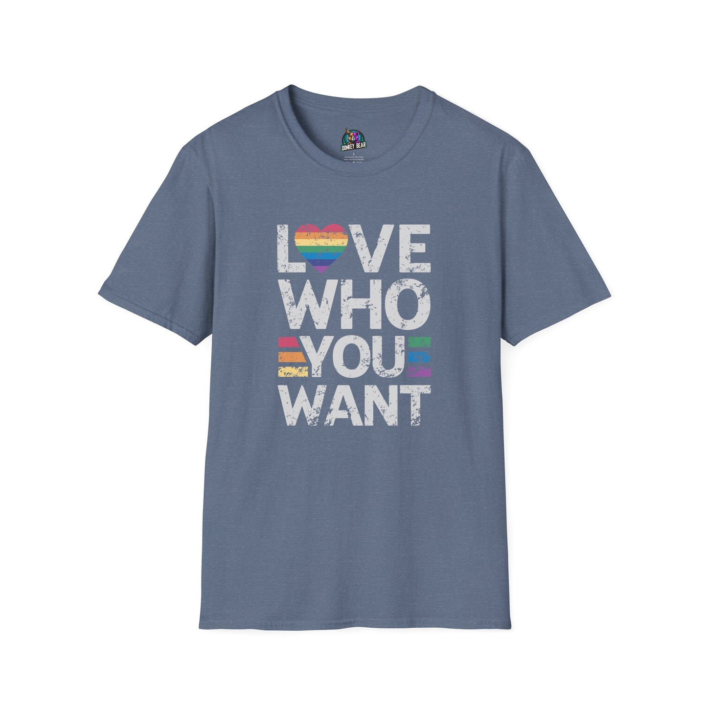 "Love Who You Want" T-Shirt – Wear Your Heart Proudly