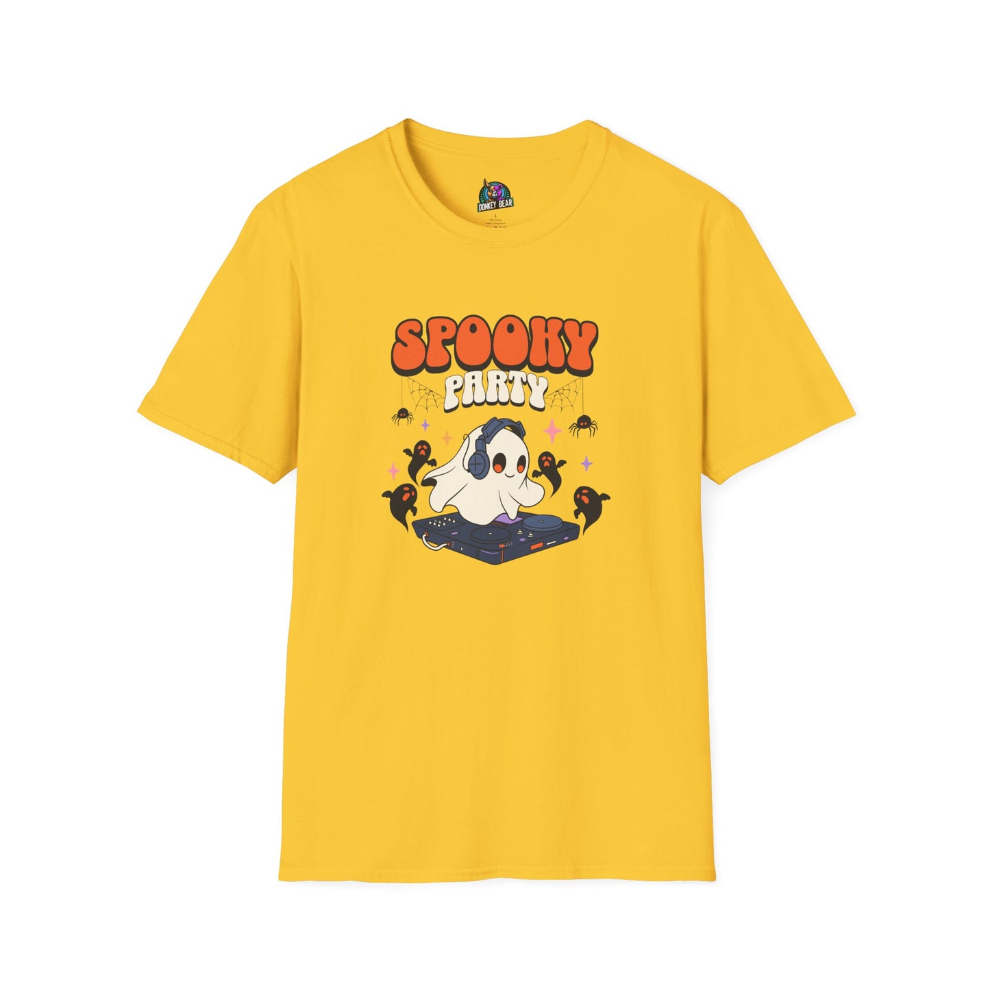 "Spooky Party" T-Shirt – Drop the Beats, Raise the Spirits!