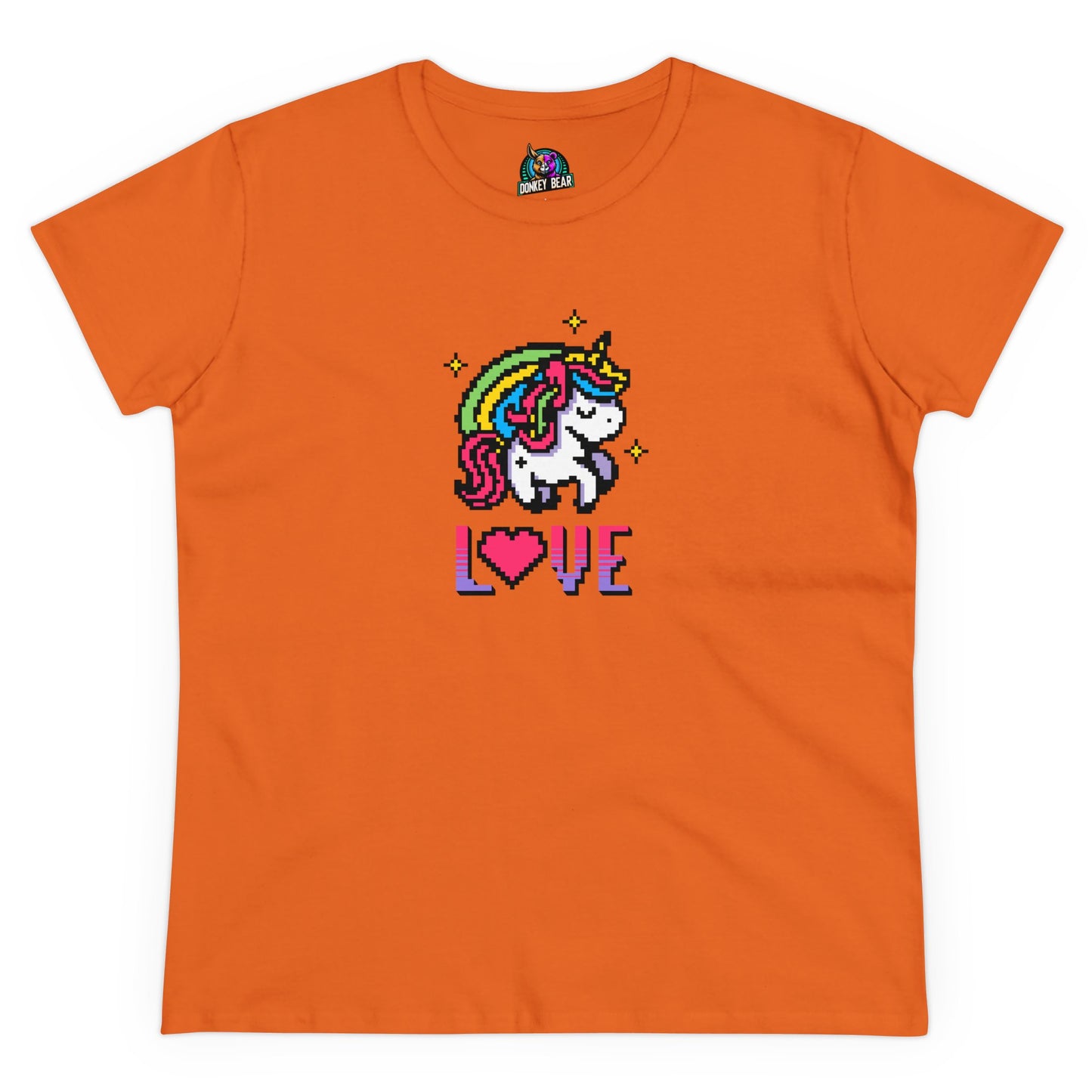 "Love 8-Bit Unicorn" T-Shirt – Retro Magic Meets Pixelated Perfection
