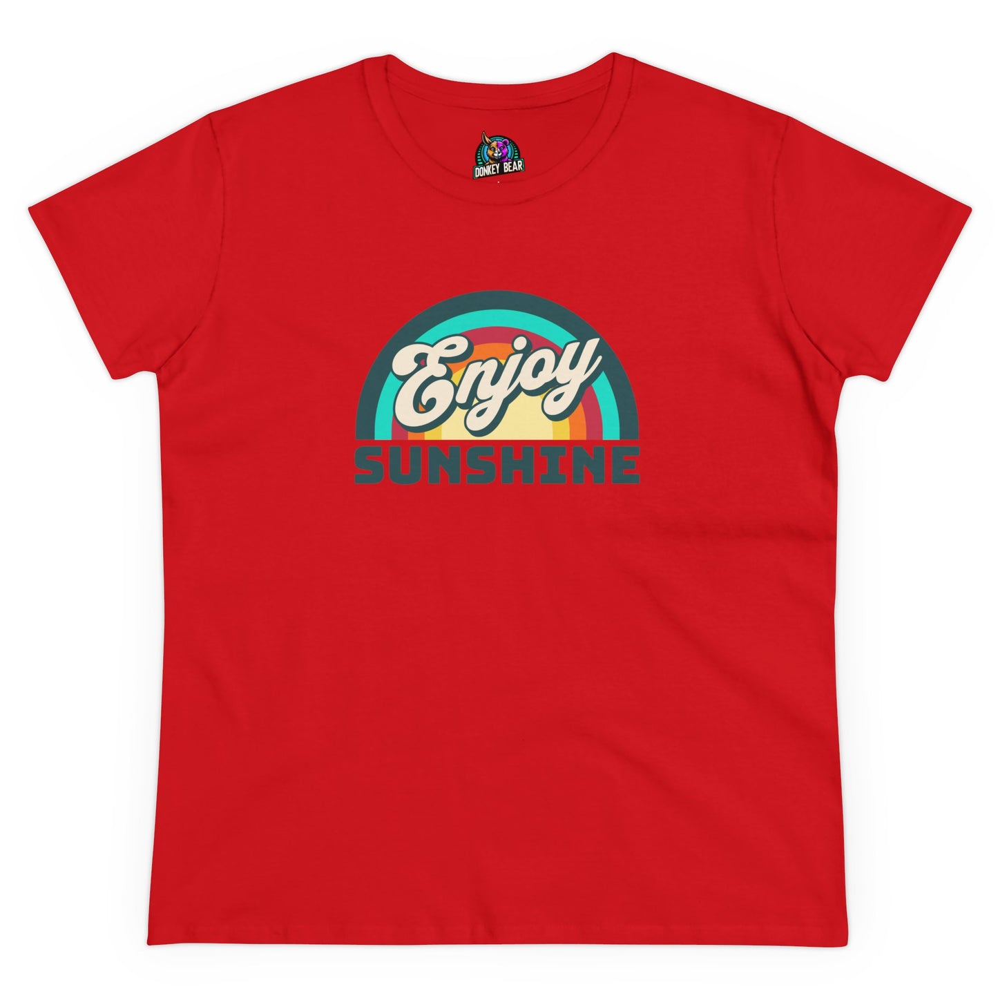 "Enjoy Sunshine" T-Shirt – Retro Vibes, Endless Sunshine
