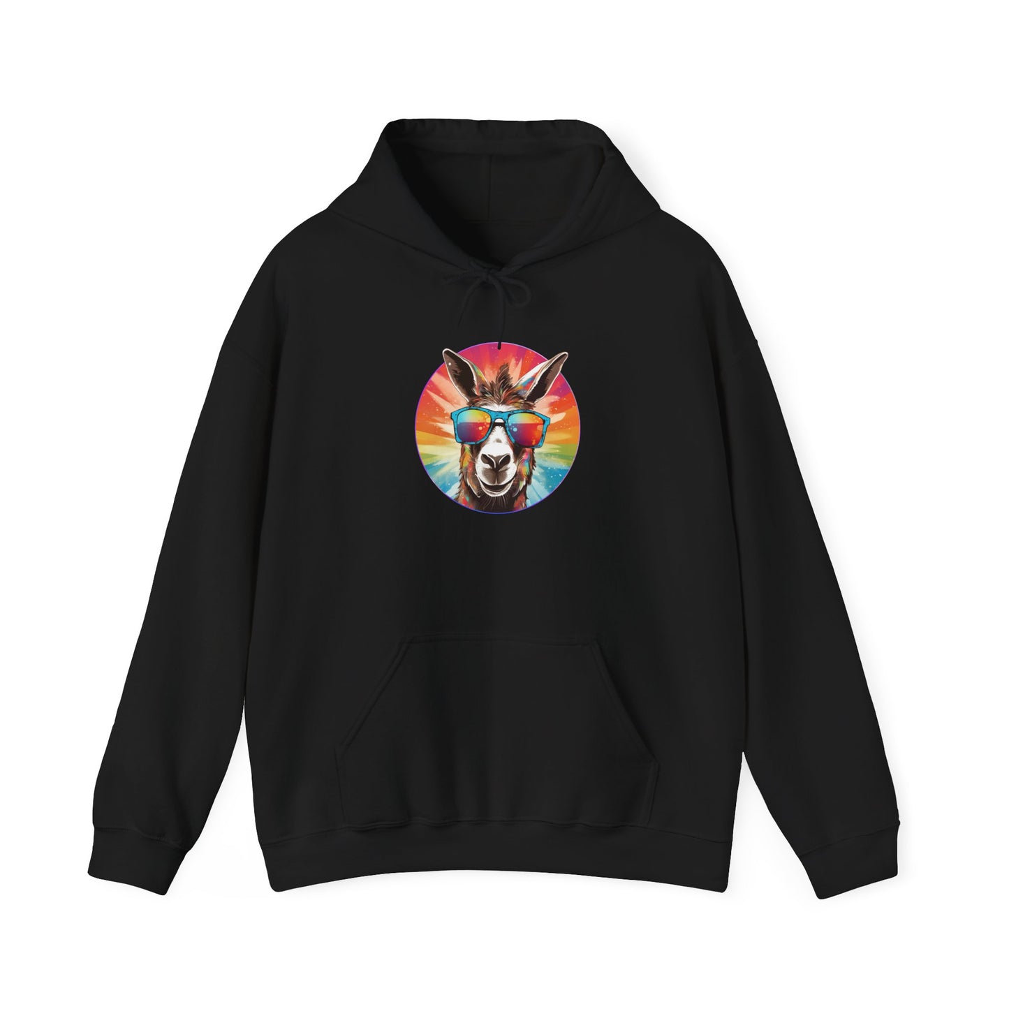 Groovy Donkey Hoodie – Cute, Colorful, and Full of Character!