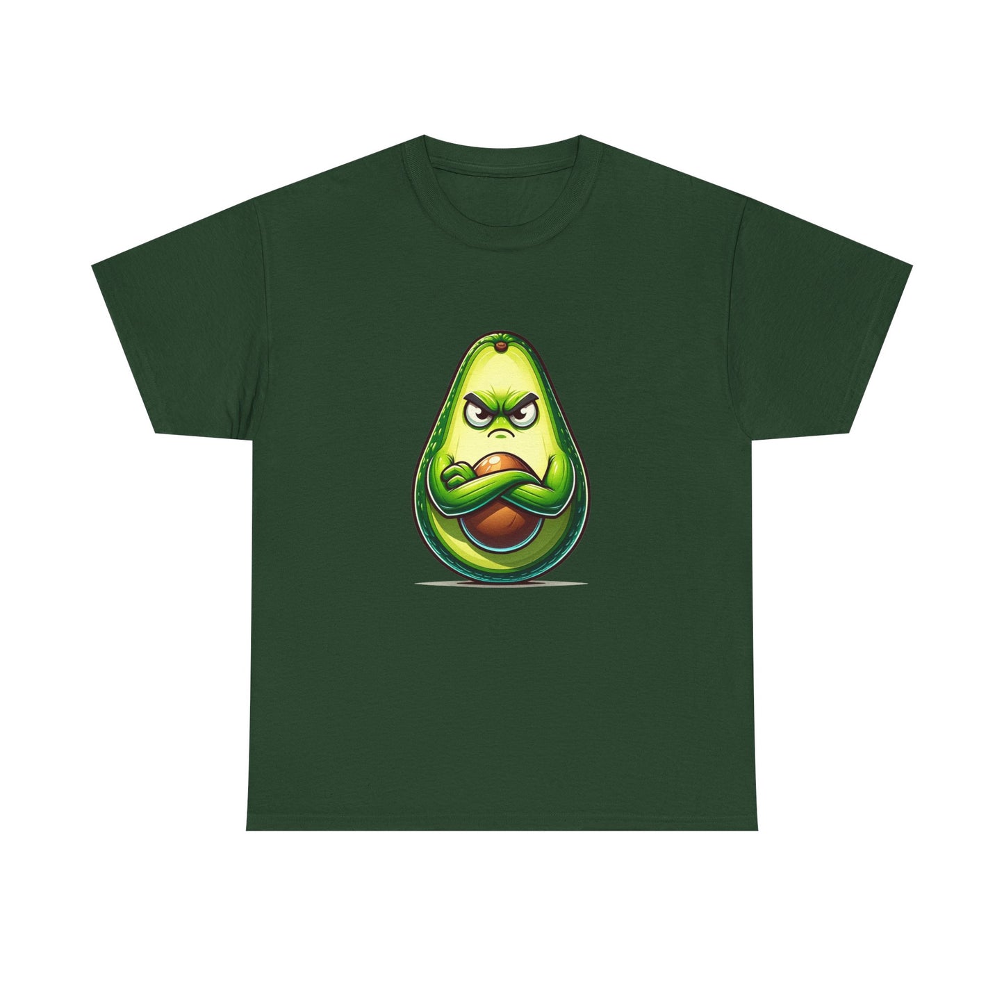 Angry Avocado T-Shirt – Guac ‘N’ Roll with Attitude!