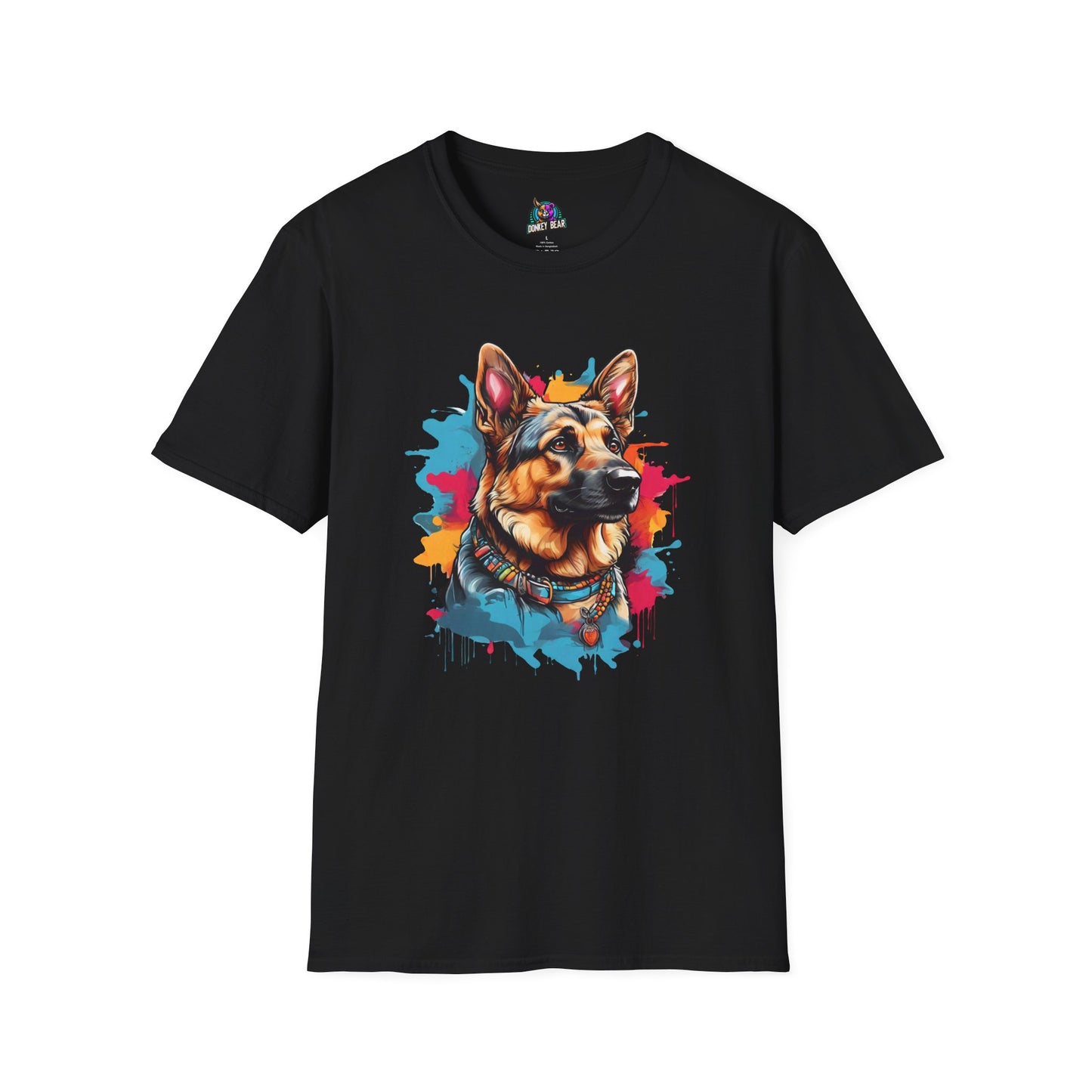 "Colorful Dog" T-Shirt – Vibrant, Loyal, and Full of Life