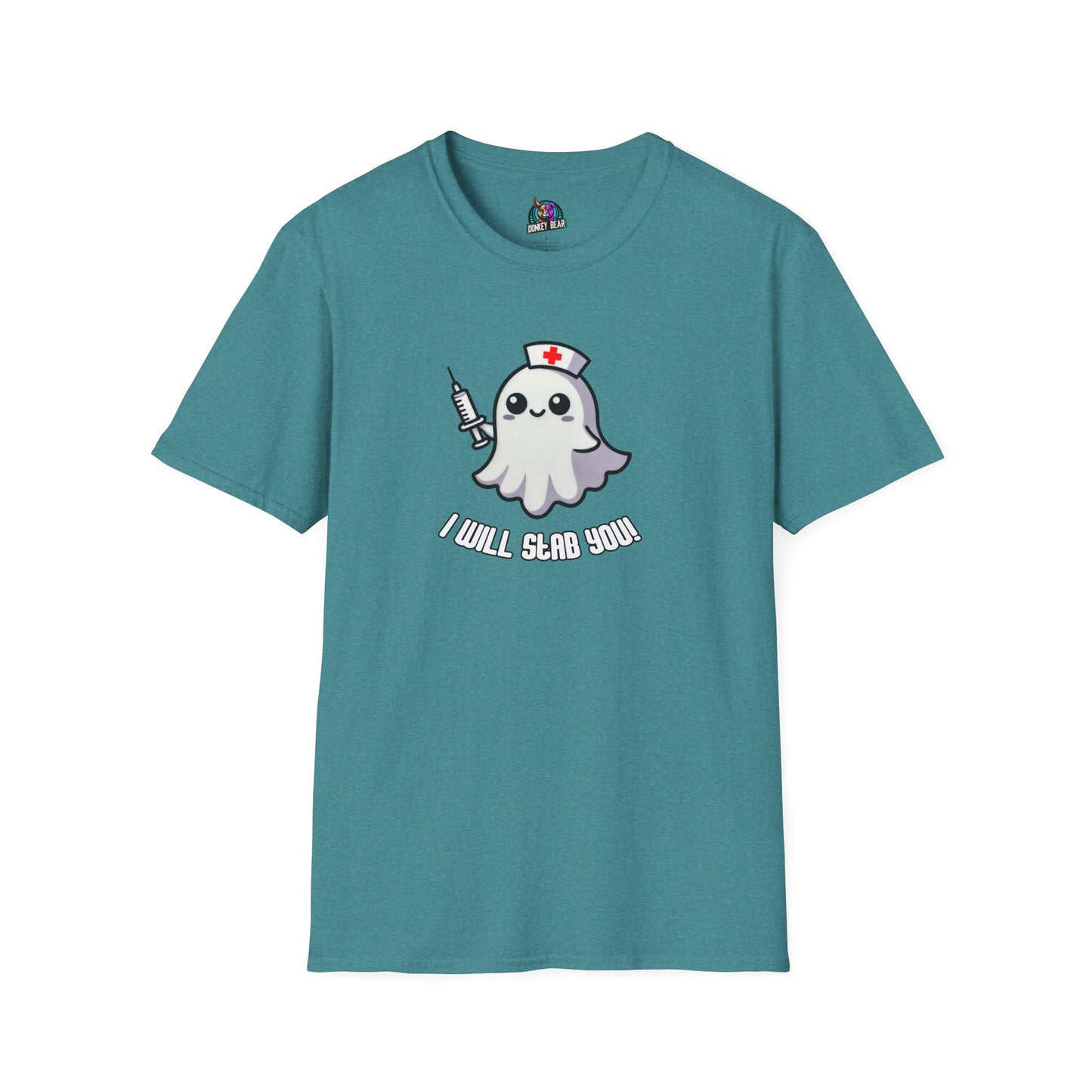 "I Will Stab You" T-Shirt – The Spookiest Nurse in the Afterlife