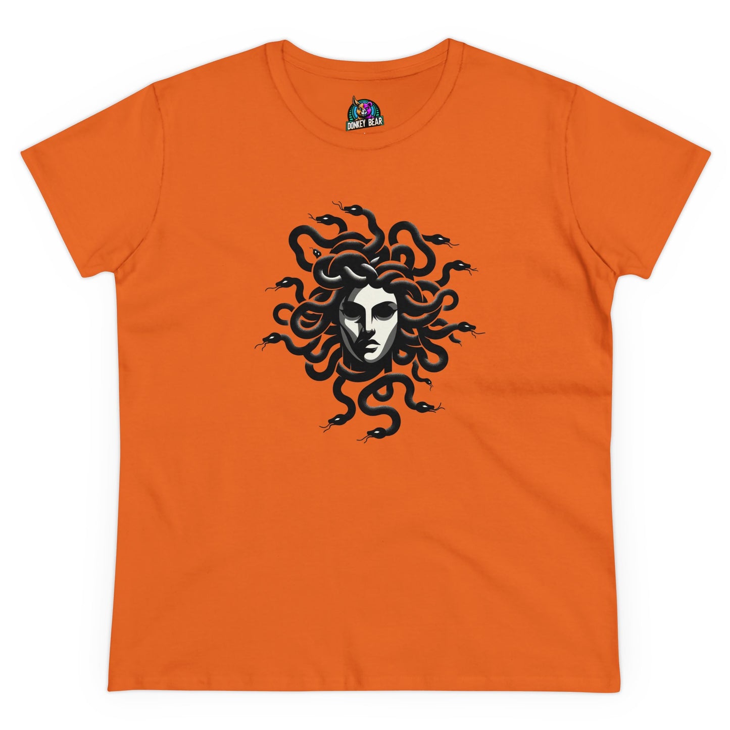"Medusa’s Gaze" T-Shirt – A Look That Turns Heads (Literally!)