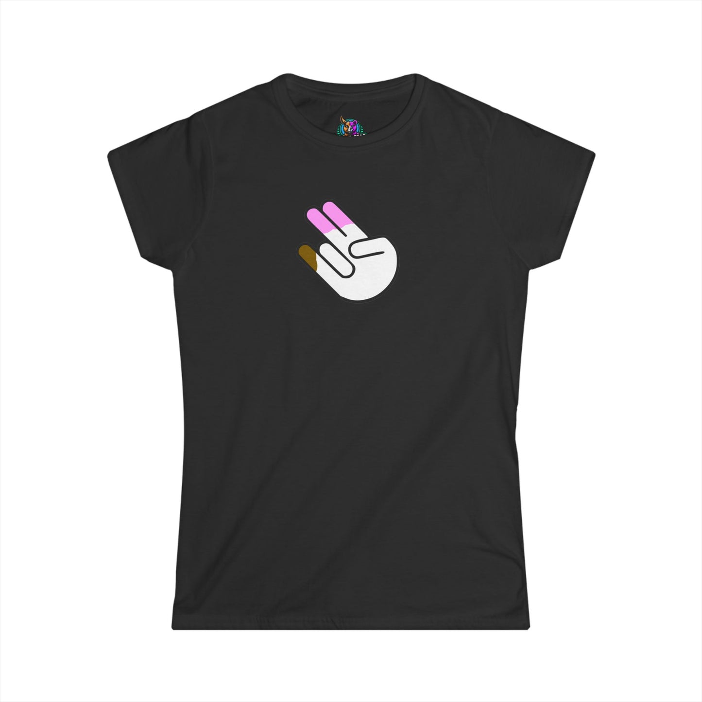Two in the Pink, One in the Stink" T-Shirt – A Classic Hand Gesture with a Bold Message