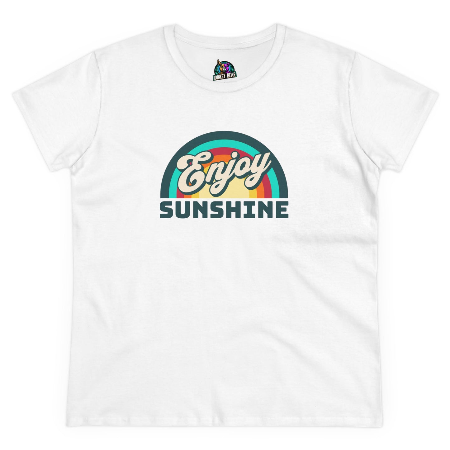 "Enjoy Sunshine" T-Shirt – Retro Vibes, Endless Sunshine