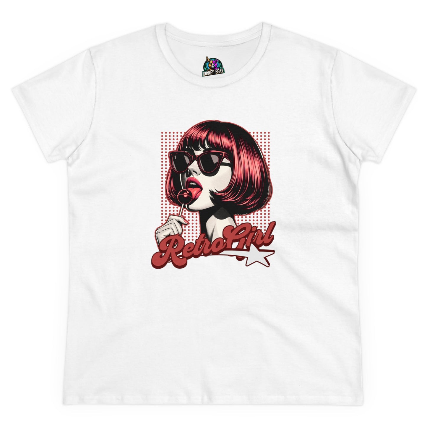 "Retro Girl" T-Shirt – Vintage Vibes, Modern Style
