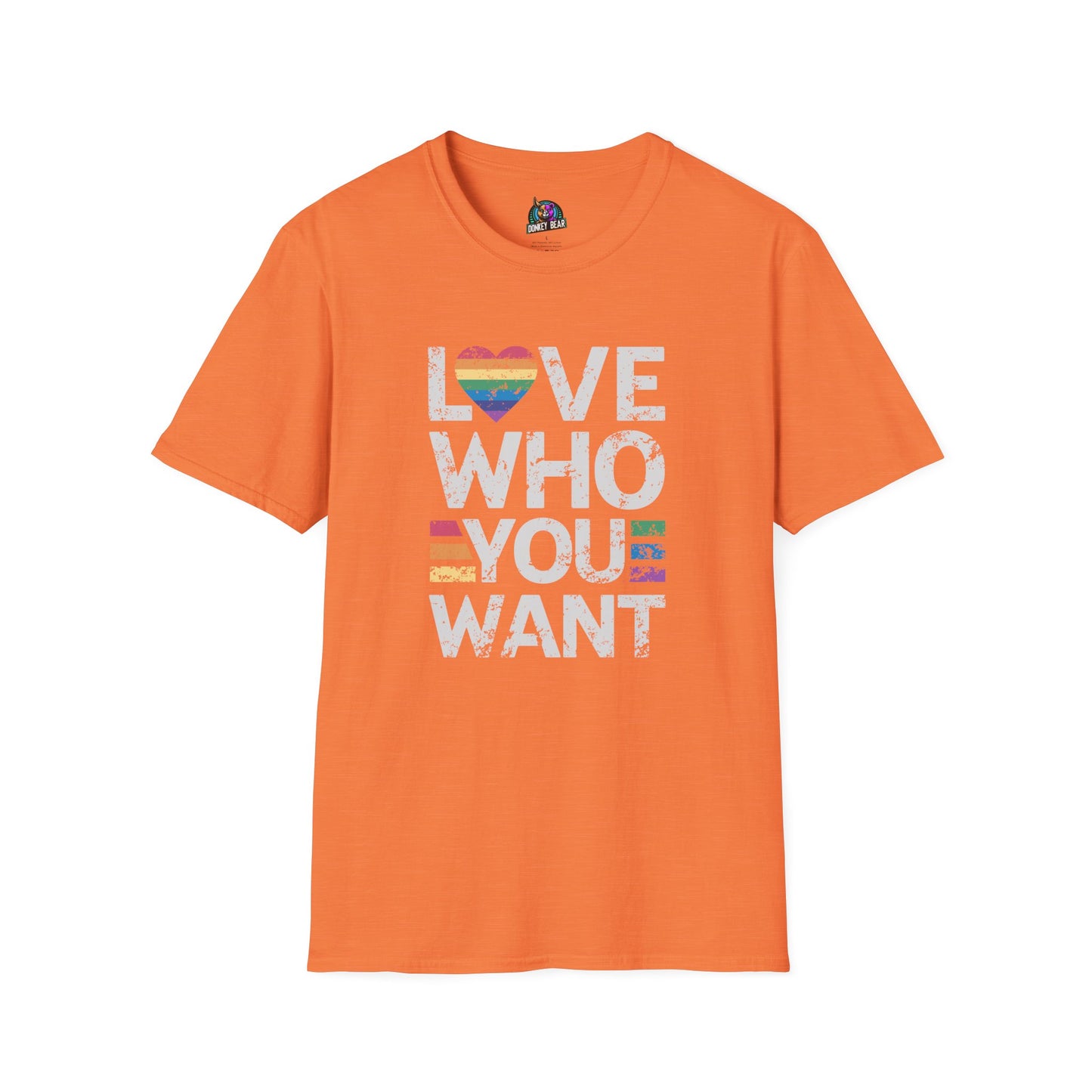 "Love Who You Want" T-Shirt – Wear Your Heart Proudly