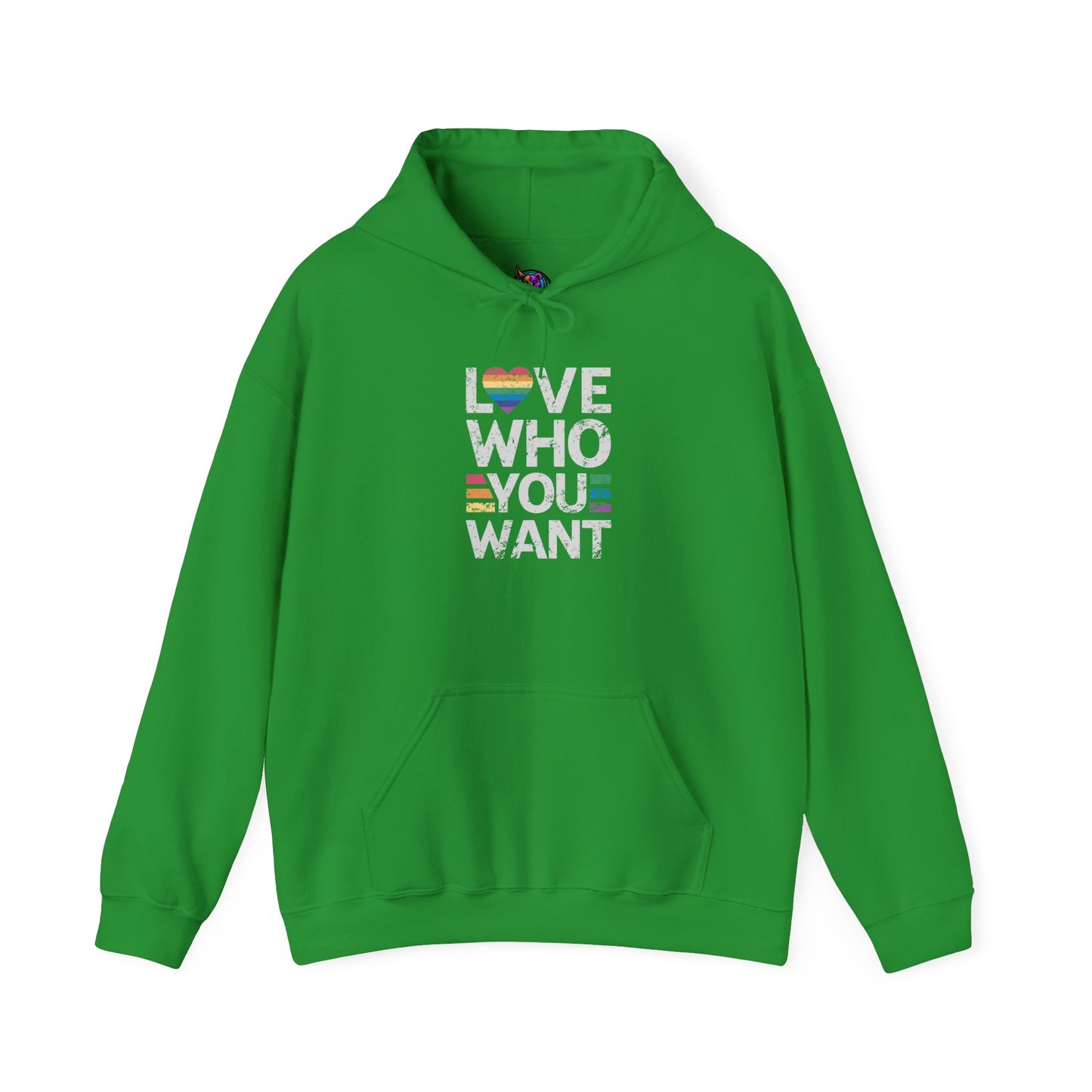 "Love Who You Want" Hoodie – Wear Your Pride, Own Your Love