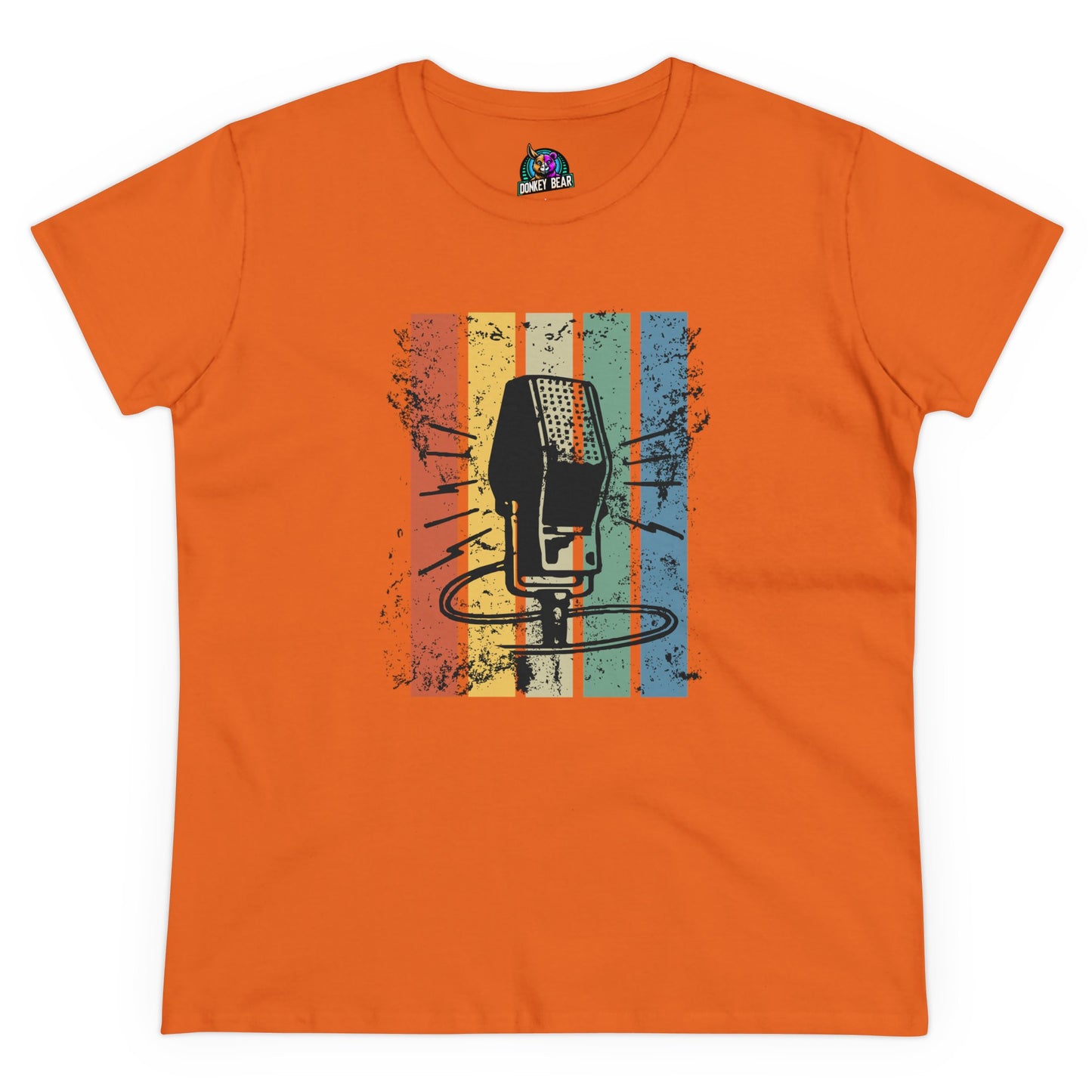 "Retro Mic" T-Shirt – Vintage Vibes, Timeless Sound