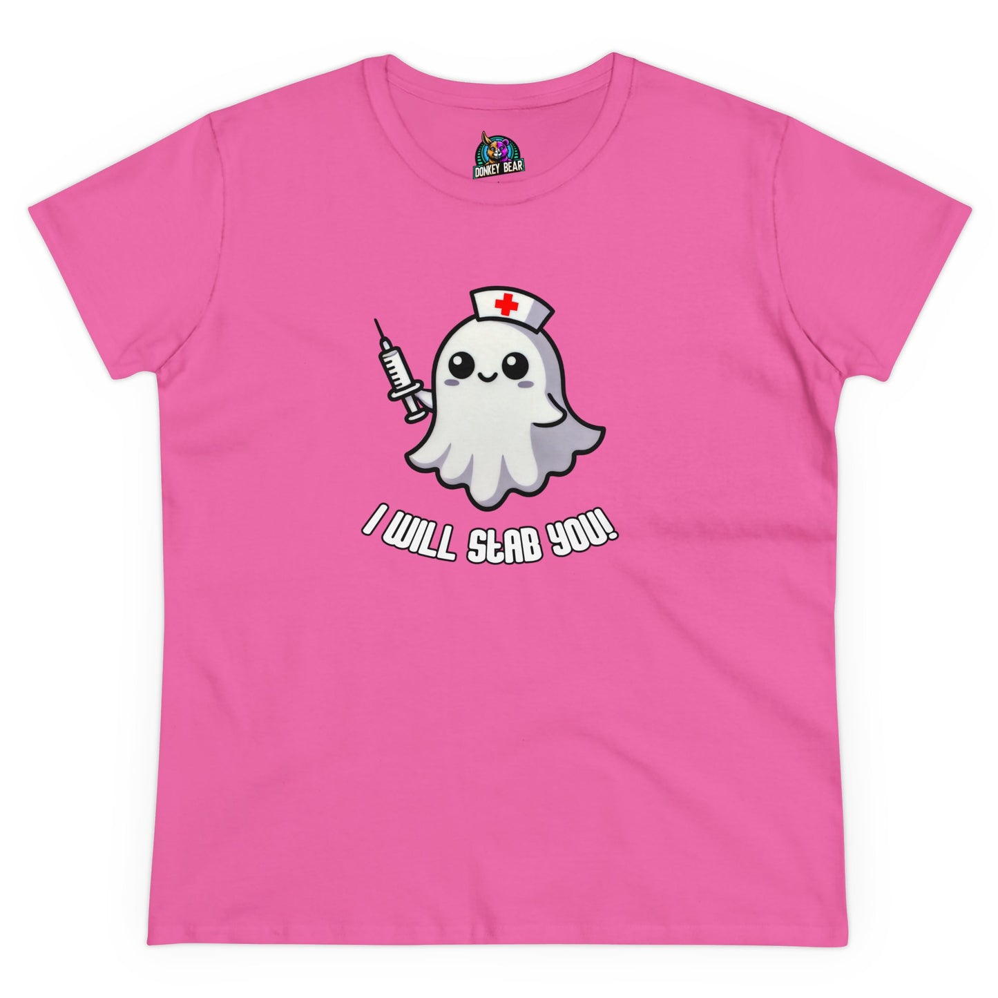 "I Will Stab You" T-Shirt – The Spookiest Nurse in the Afterlife