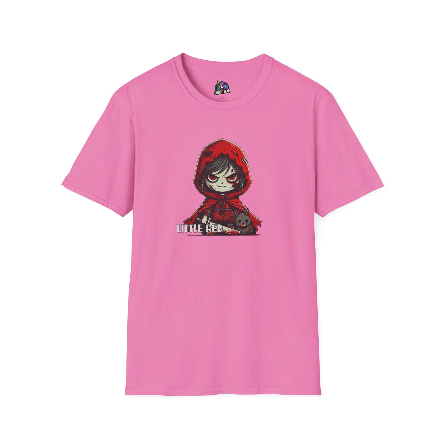 Creepy Red Riding Hood T-Shirt – A Dark Twist on a Classic Tale